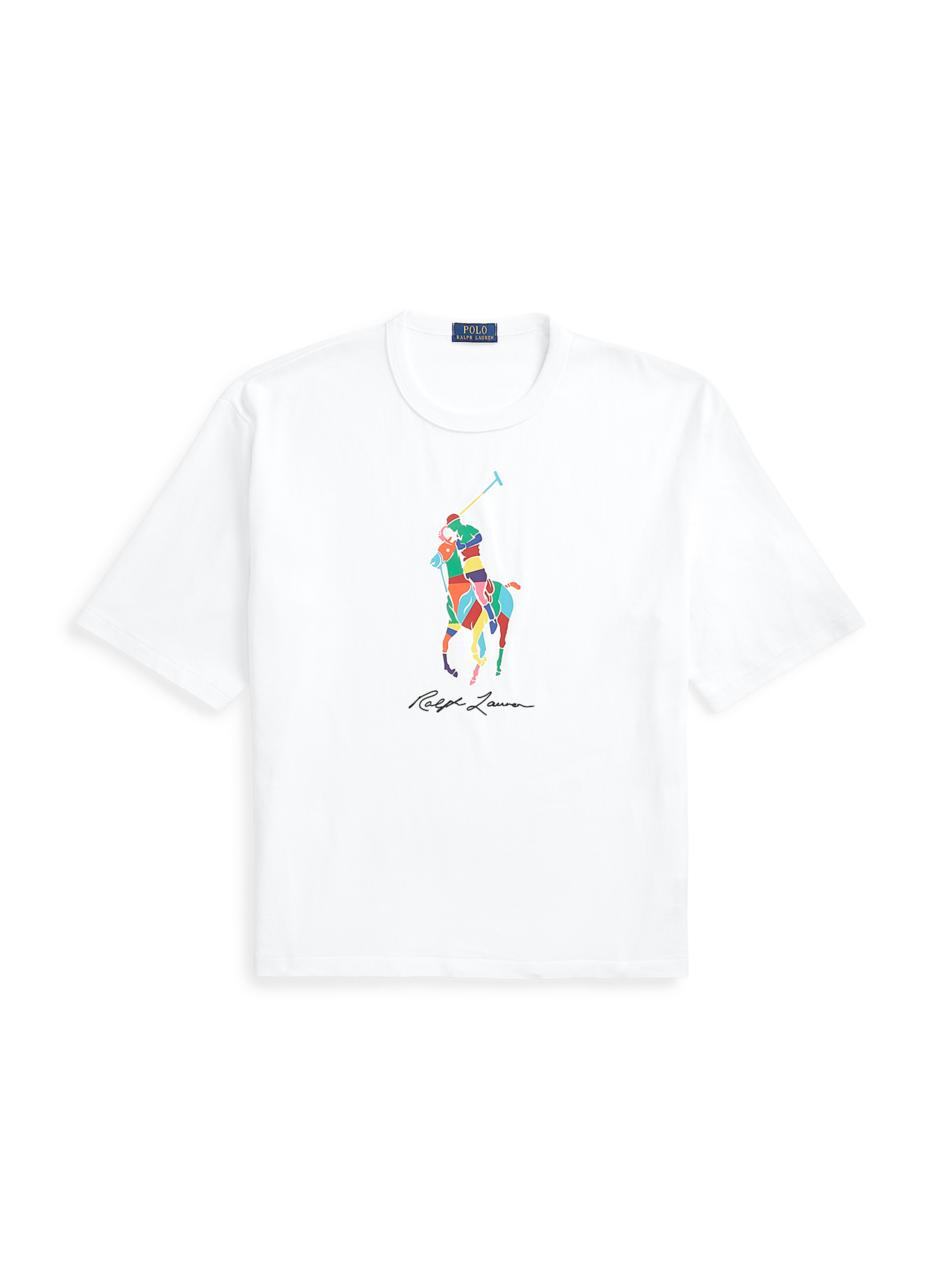 POLO RALPH LAUREN T-shirt en coton Blanc