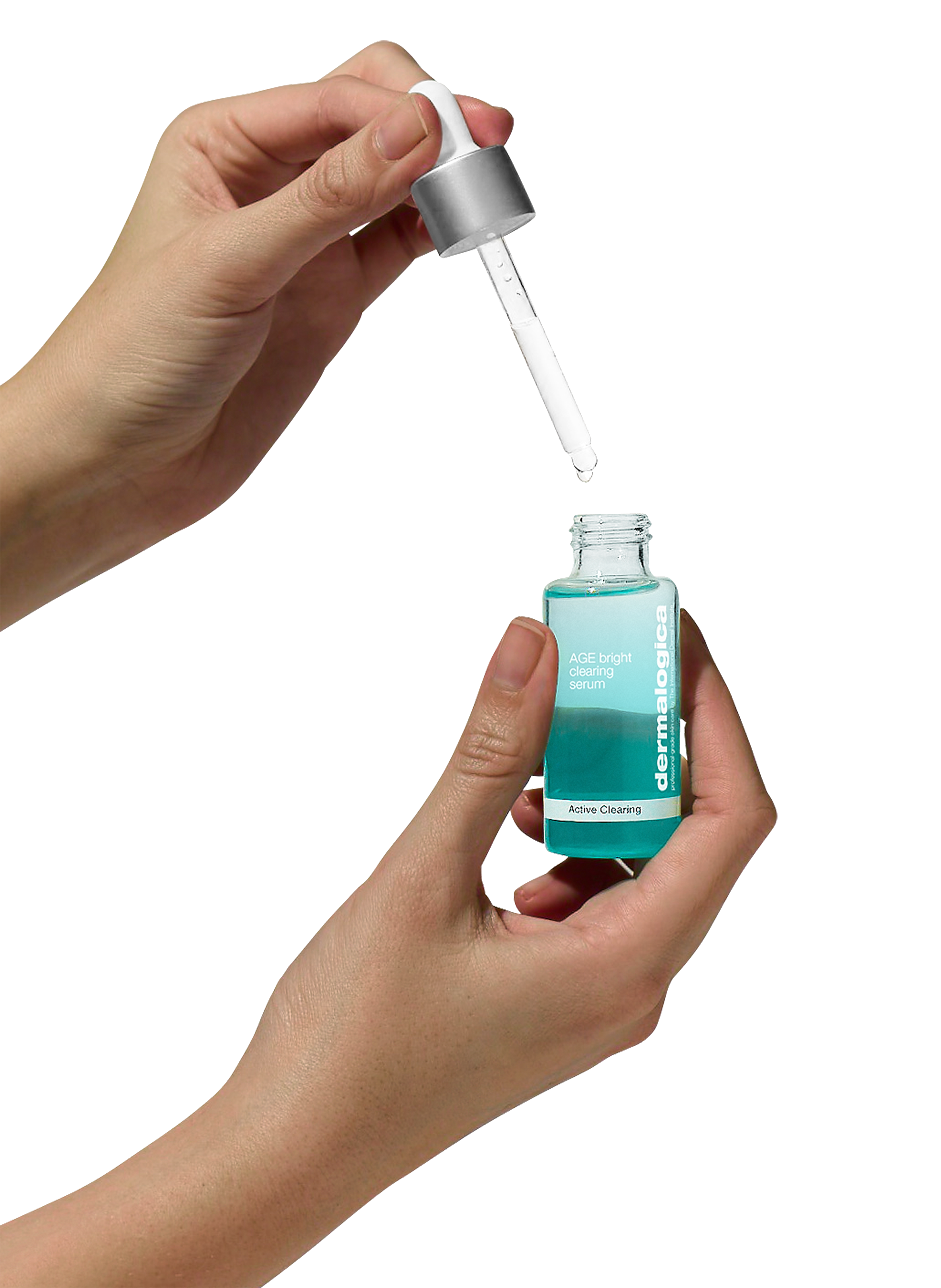 Age Bright Clearing Serum with salicylic acid and niacinamide DERMALOGICA No color