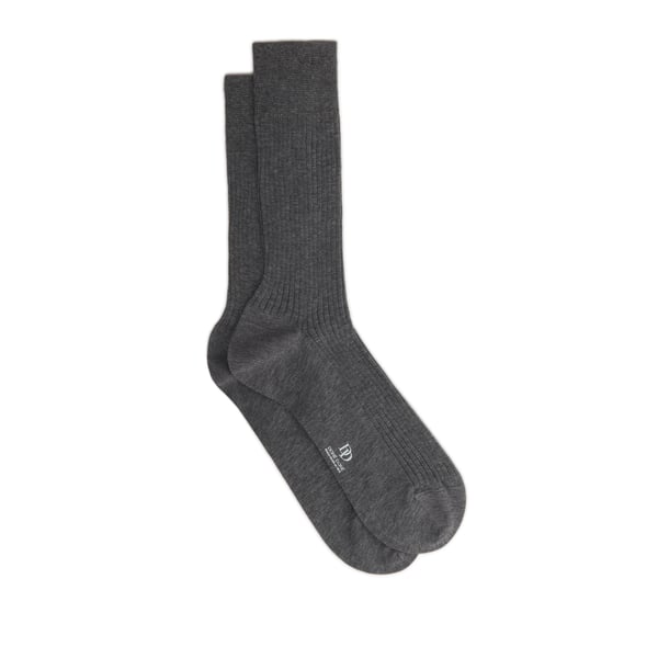 Dore Dore Cotton Socks In Gray