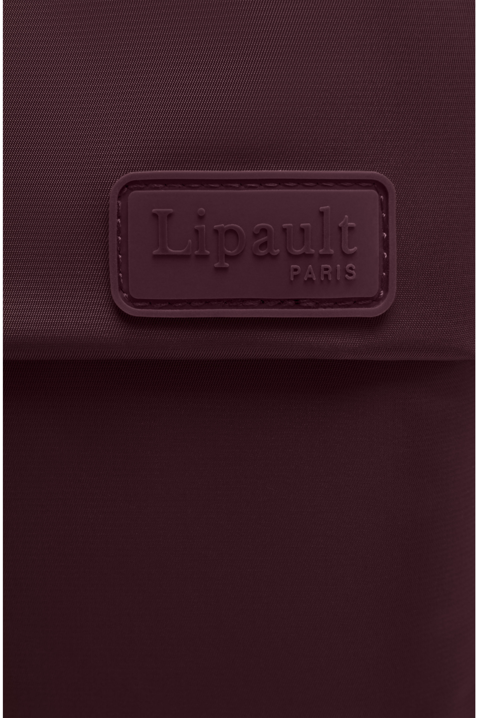 Plume valise 4 roues taille l LIPAULT PARIS Rouge