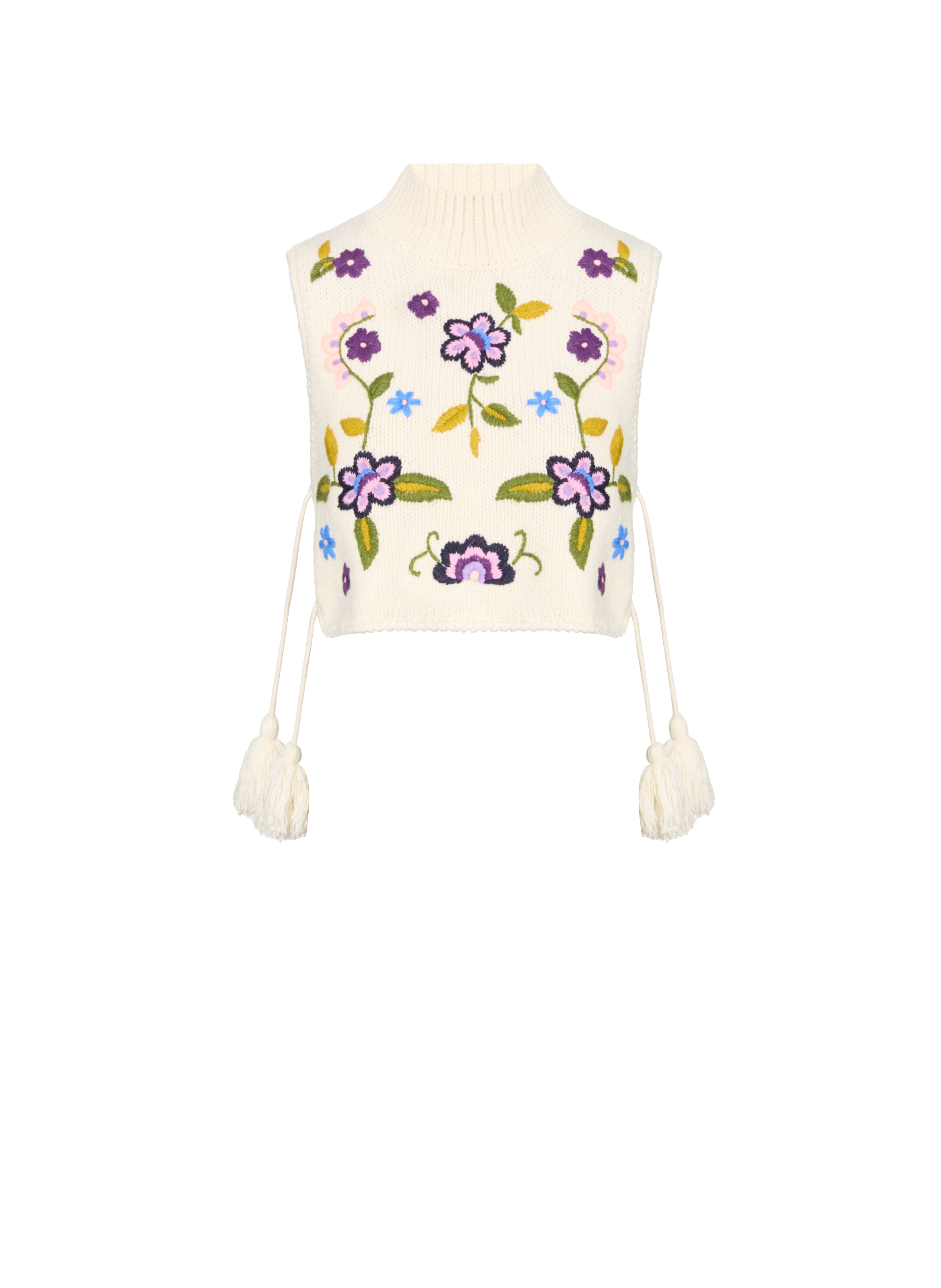LOUISE MISHA Soan Plastron White