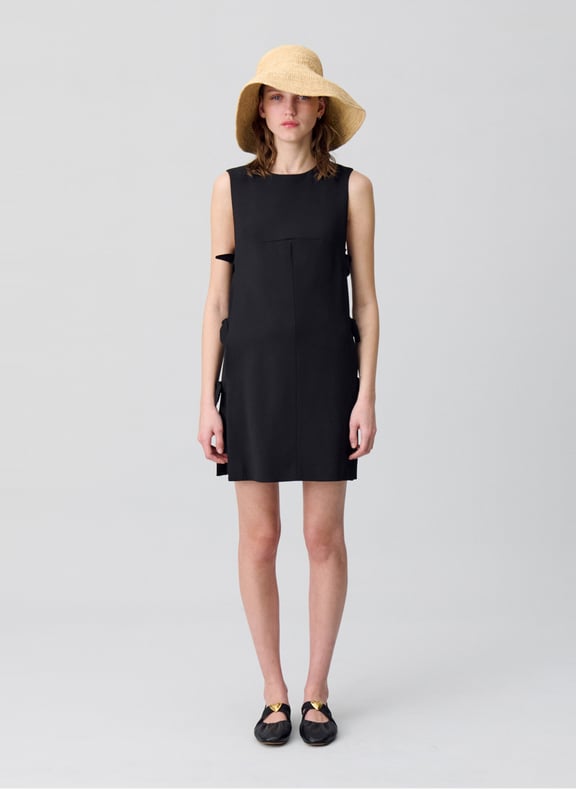Robe courte sans manches Noir by CLAUDIE PIERLOT CLAUDIE PIERLOT Robe courte sans manches Noir