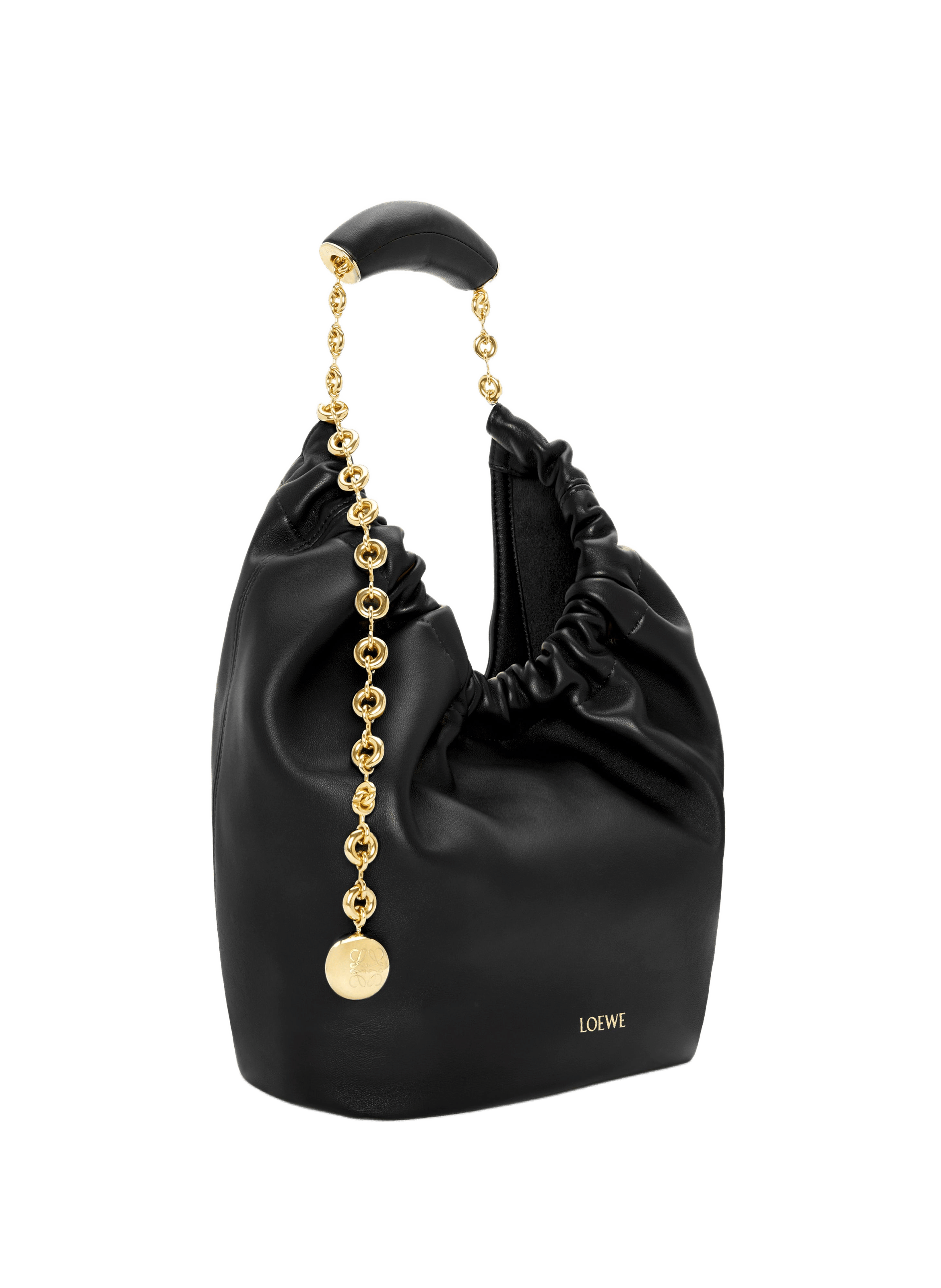 Small Squeeze lamb leather bag LOEWE Black