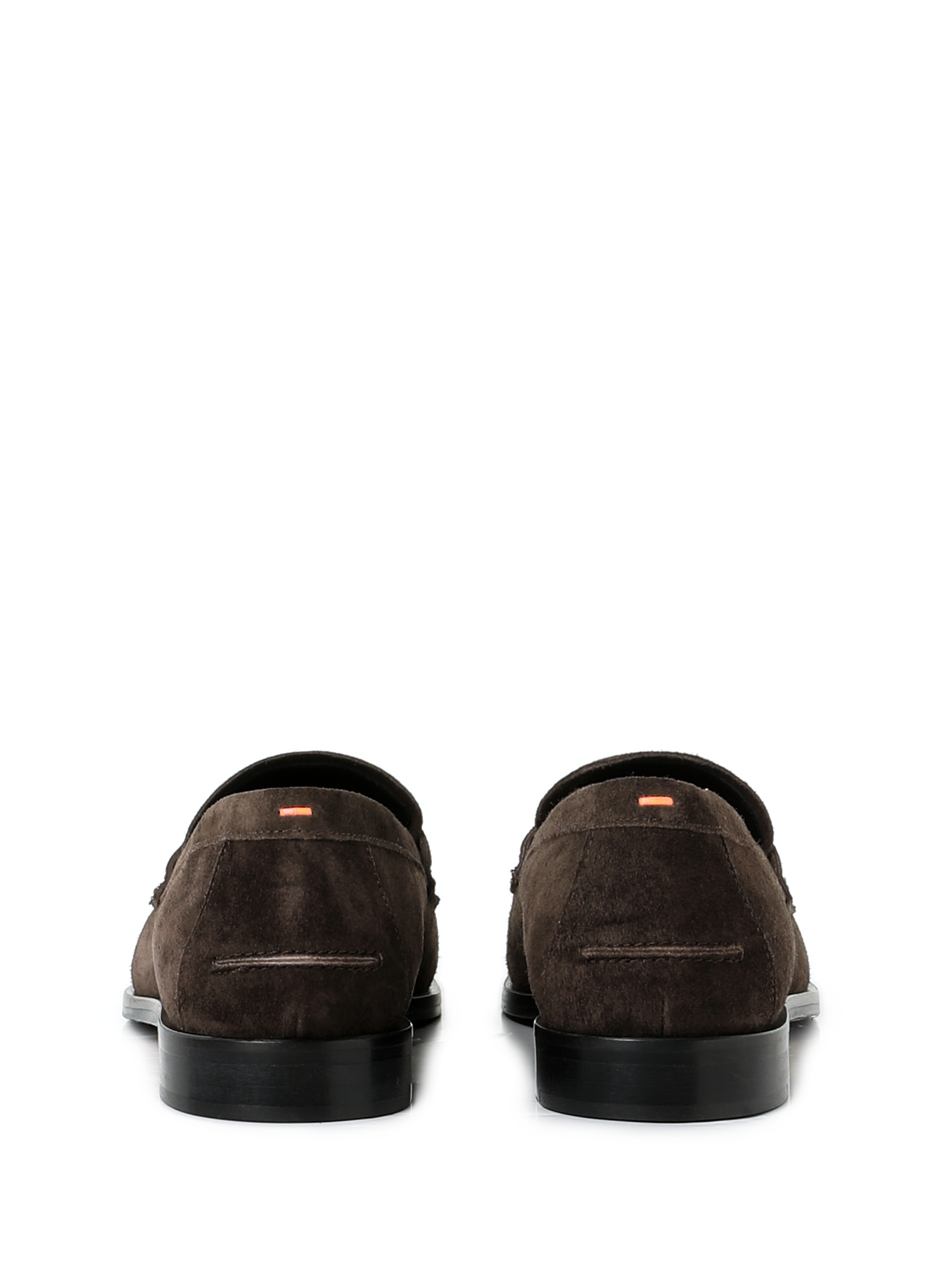 Mocassins en cuir suédé Oscar AEYDE Marron