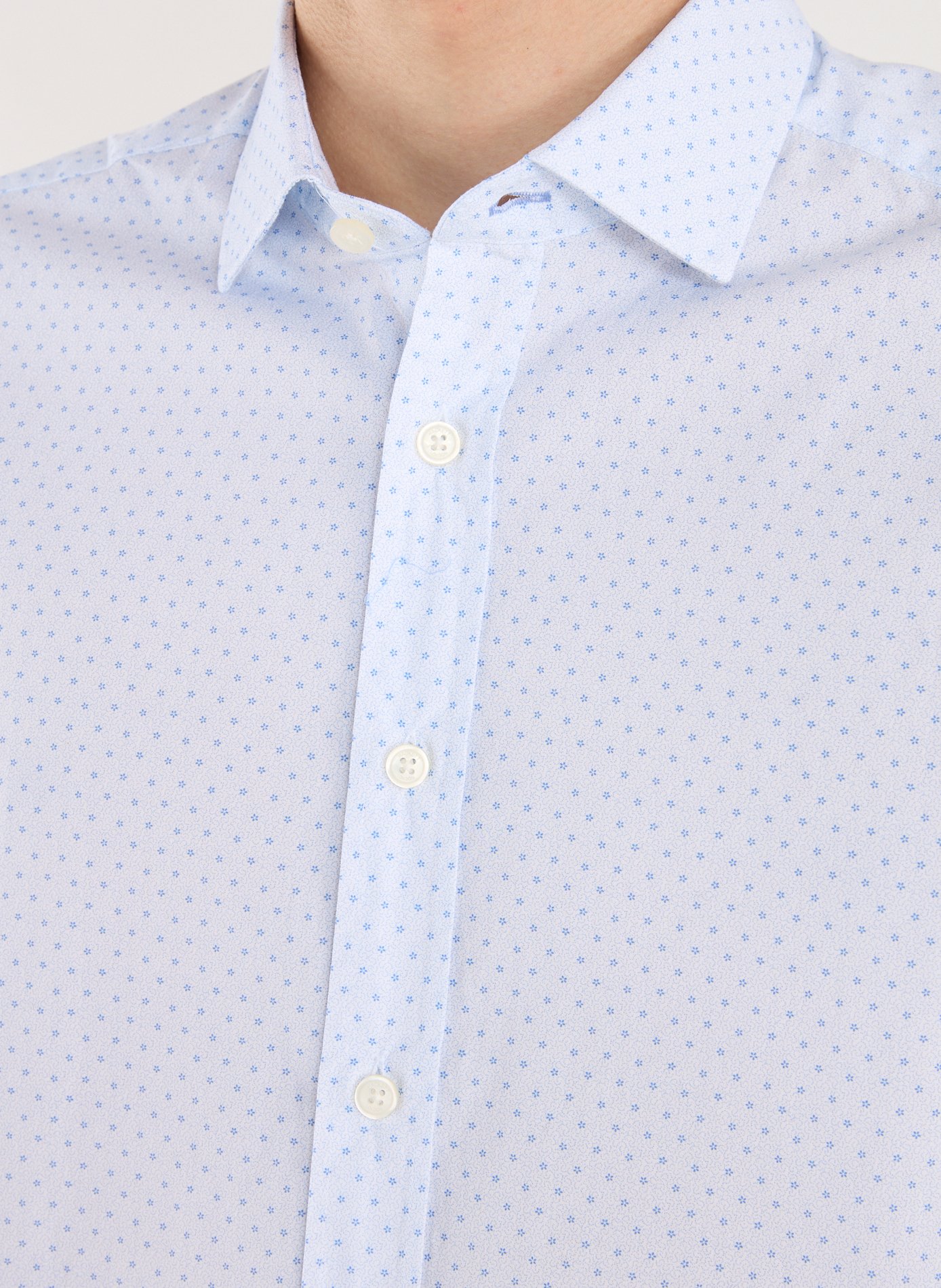 Chemise à motif  HACKETT Bleu