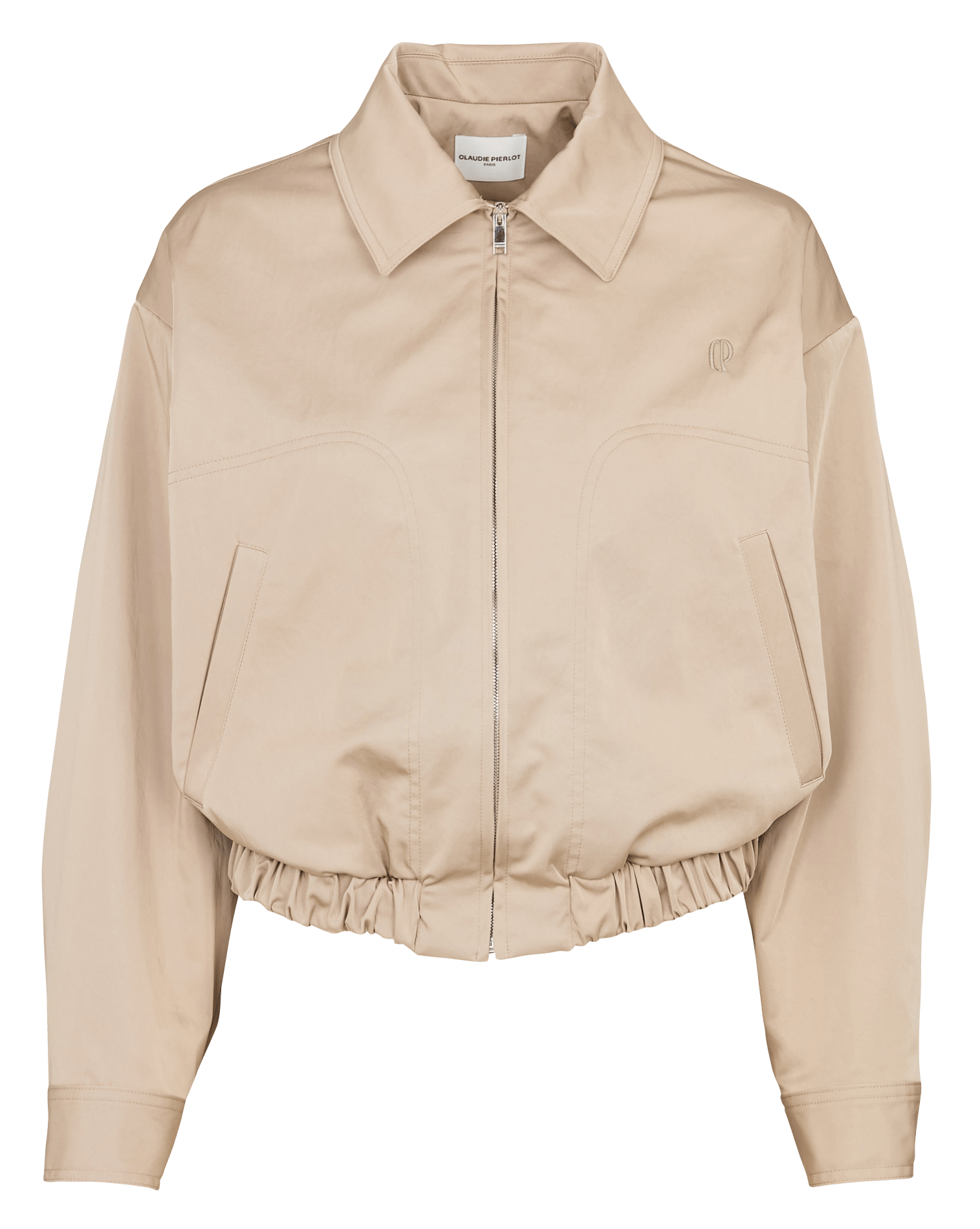 Veste col classique CLAUDIE PIERLOT Beige