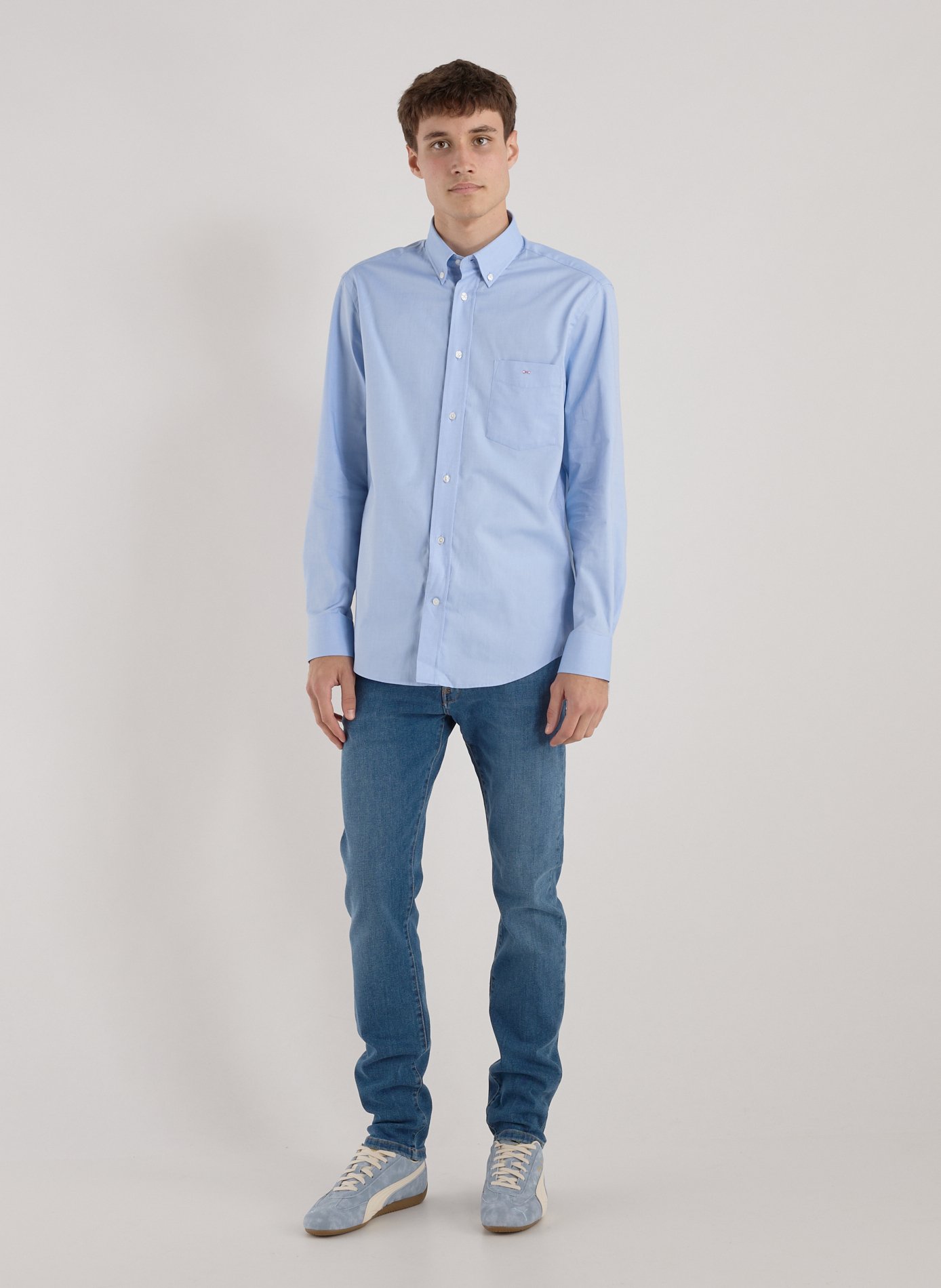  Cotton shirt EDEN PARK Blue