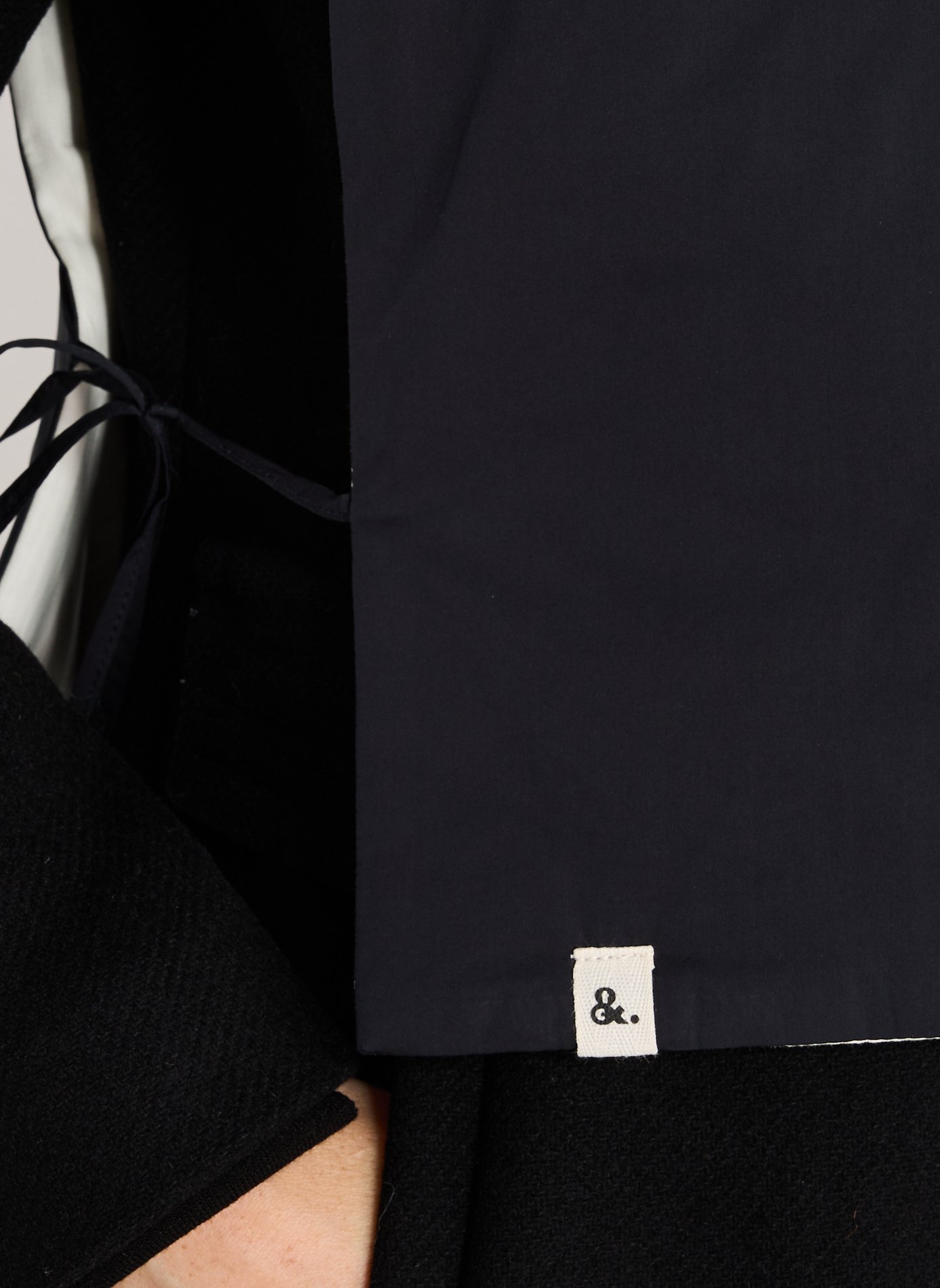 Quilted removable hood TRENCH & COAT Blue