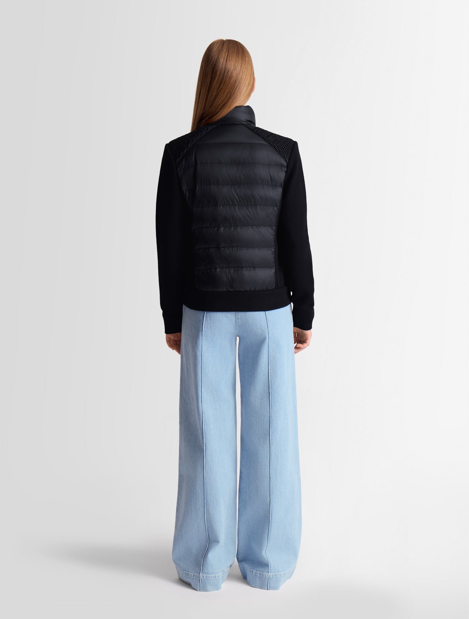 Doudoune acarim col montant coupe ajustée FUSALP Noir