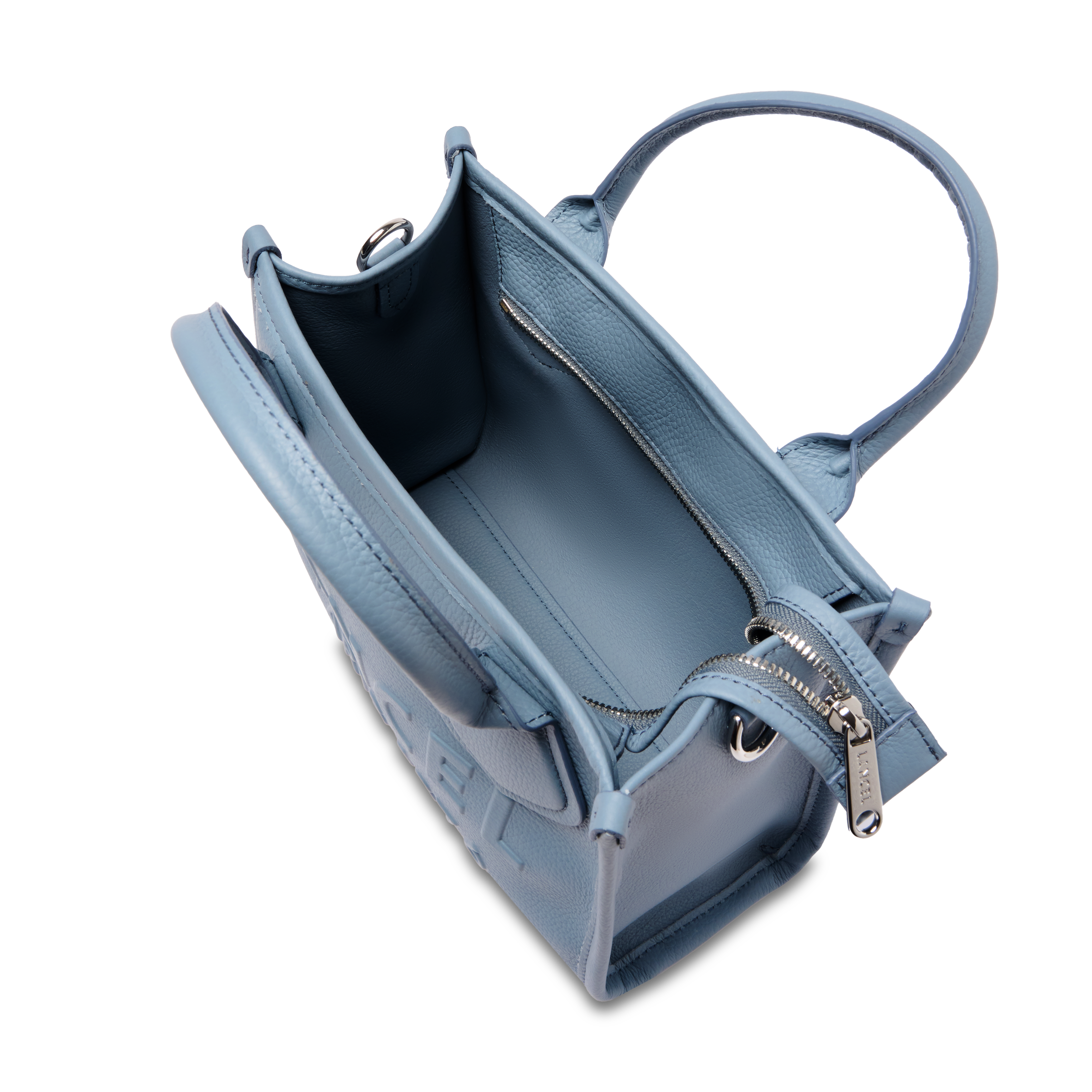 Cabas zippé s - jour de lancel LANCEL Bleu