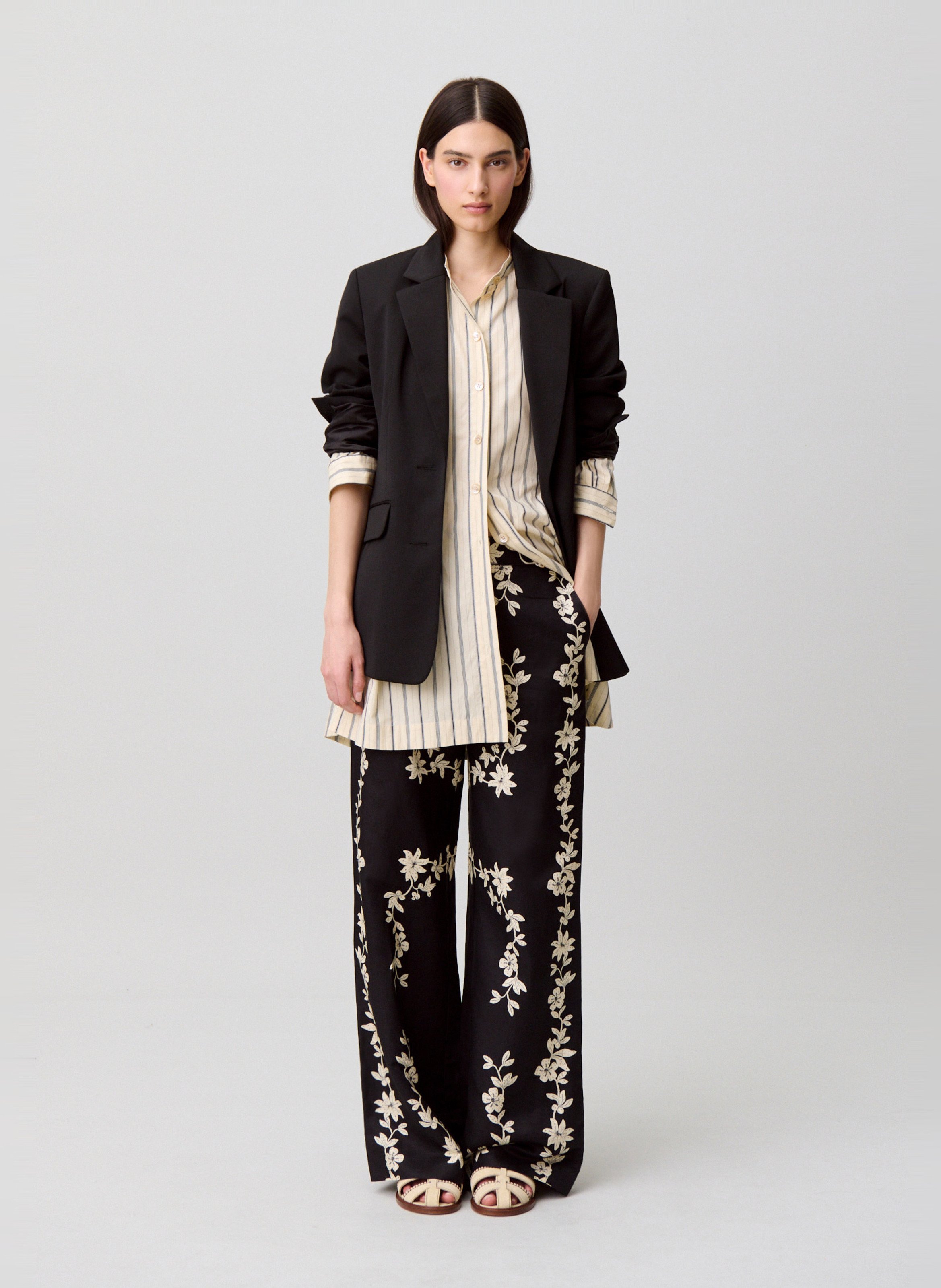 Pantaon large imprimé CLAUDIE PIERLOT Multicolore