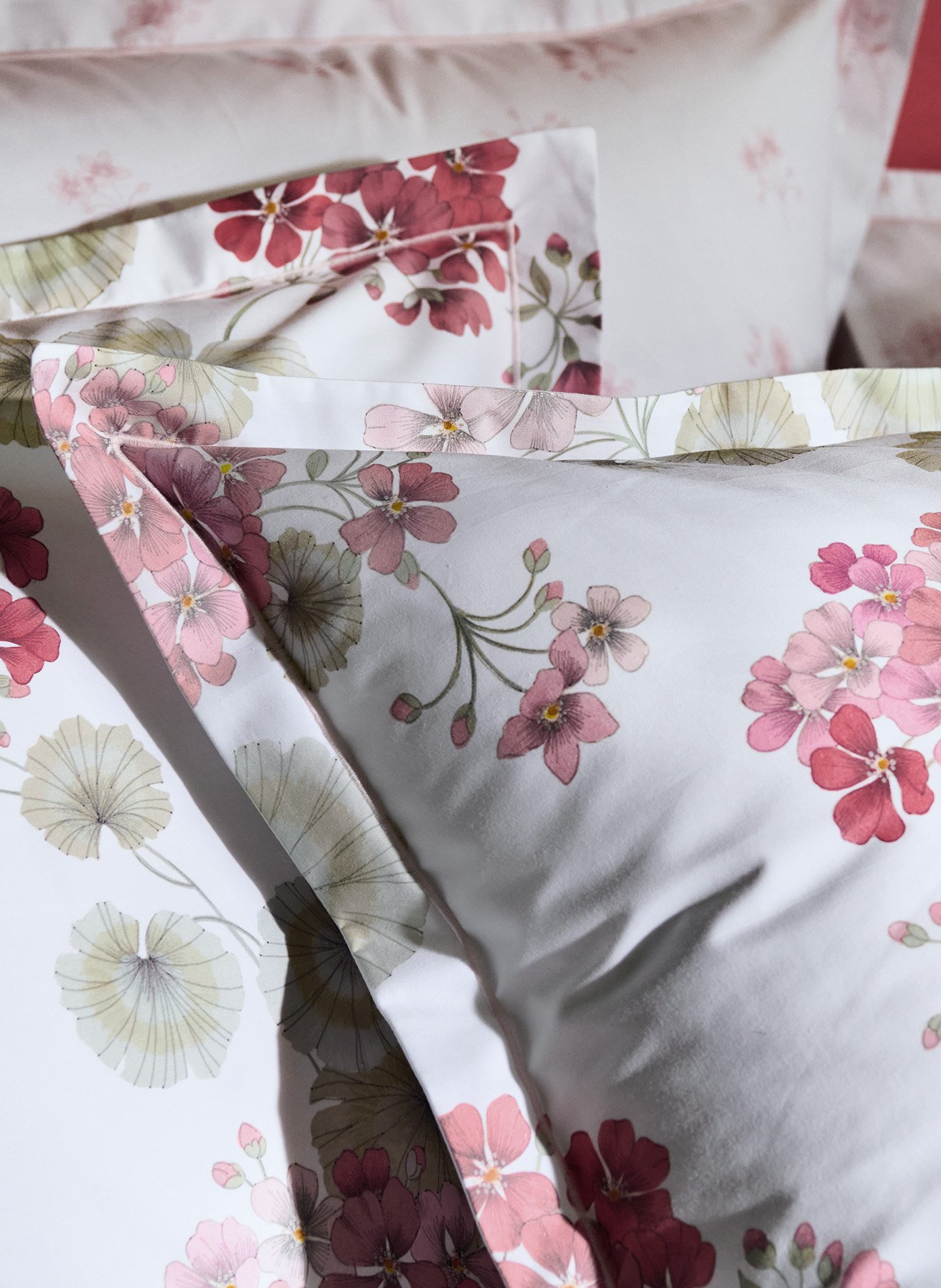 Taie d'oreiller flanerie ANNE DE SOLENE Blanc