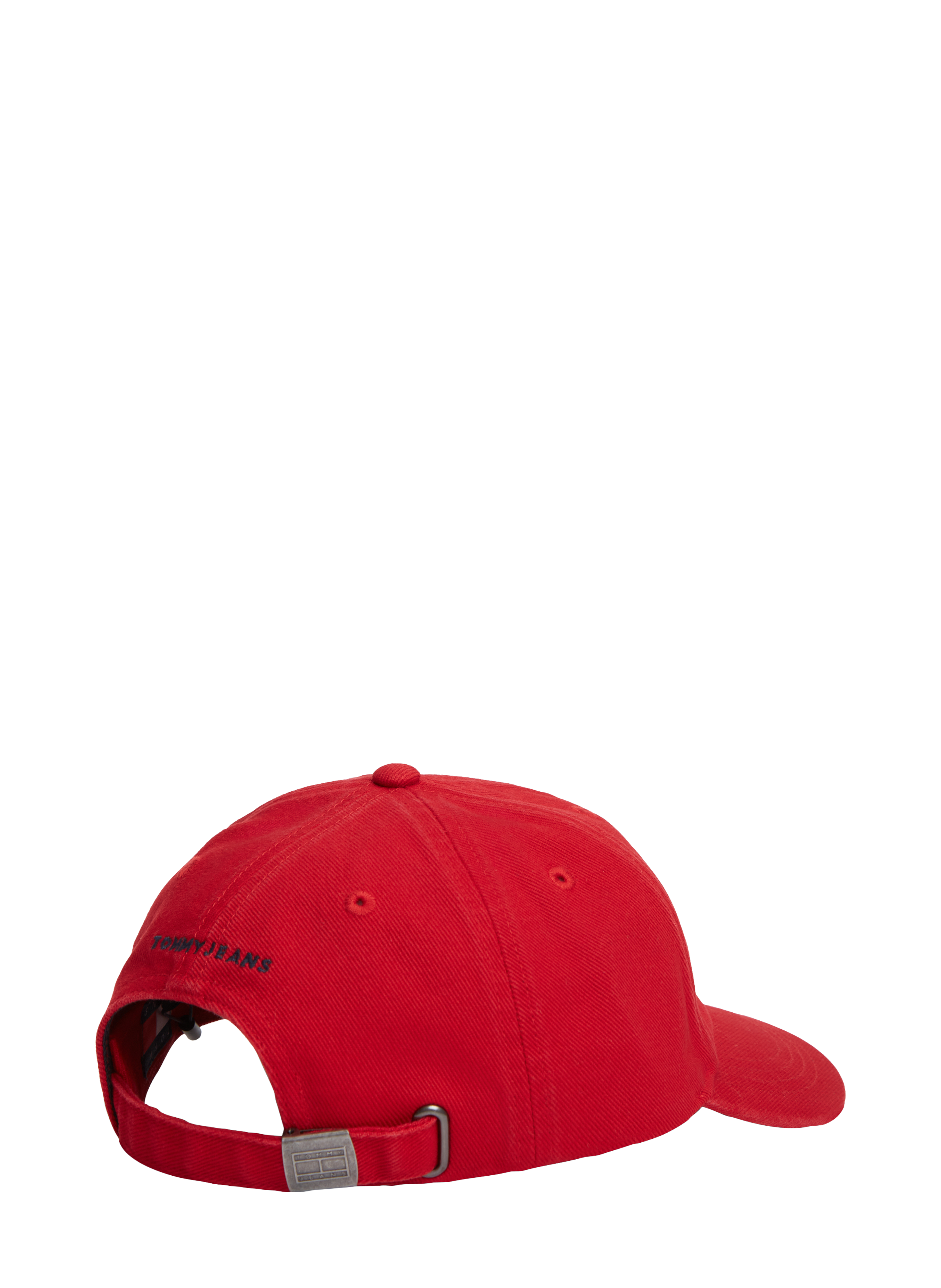 Cotton Logo Baseball Cap TOMMY HILFIGER Red