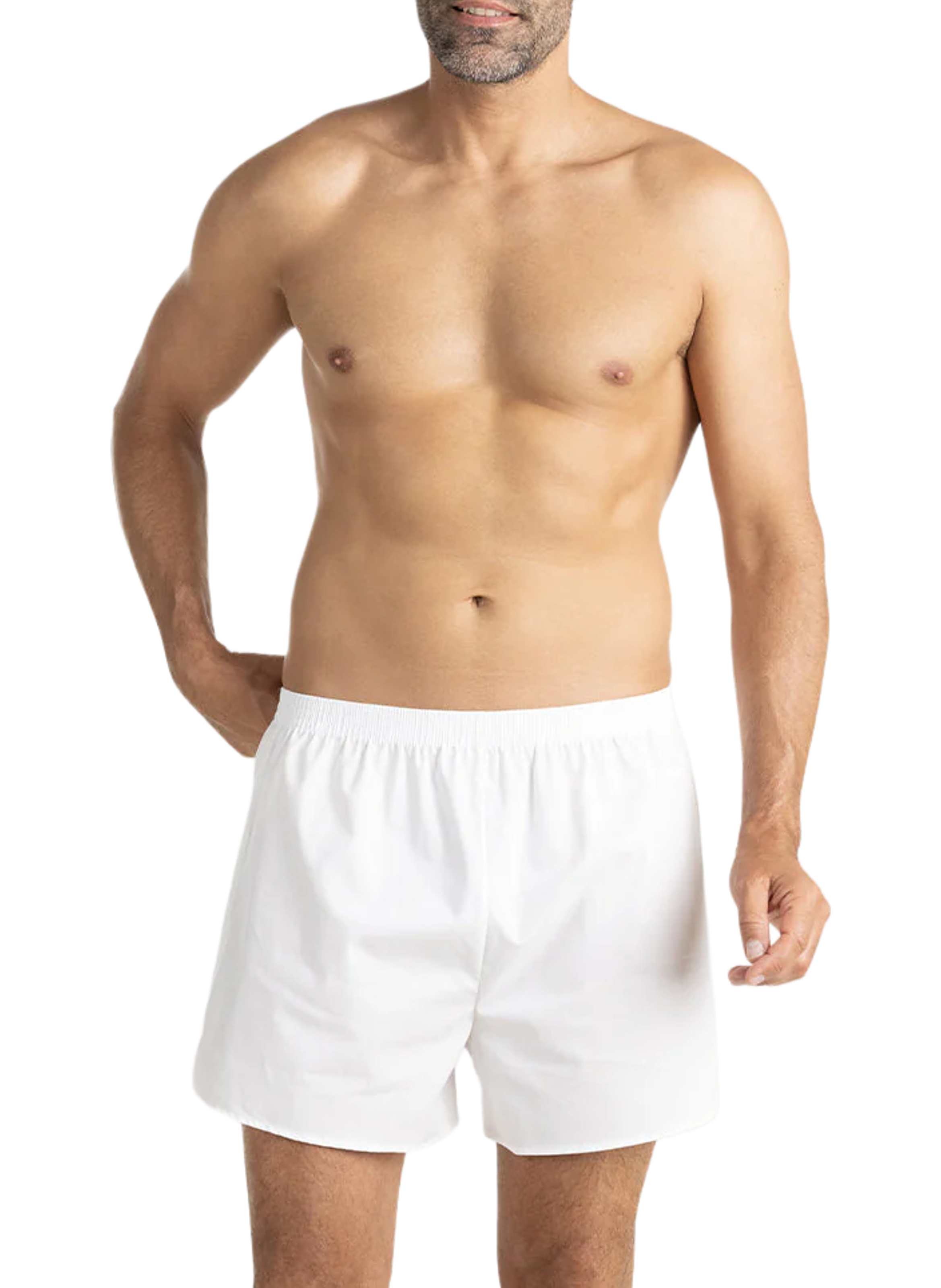 Set of 2 cotton chain and weft boxer shorts EMINENCE Blue
