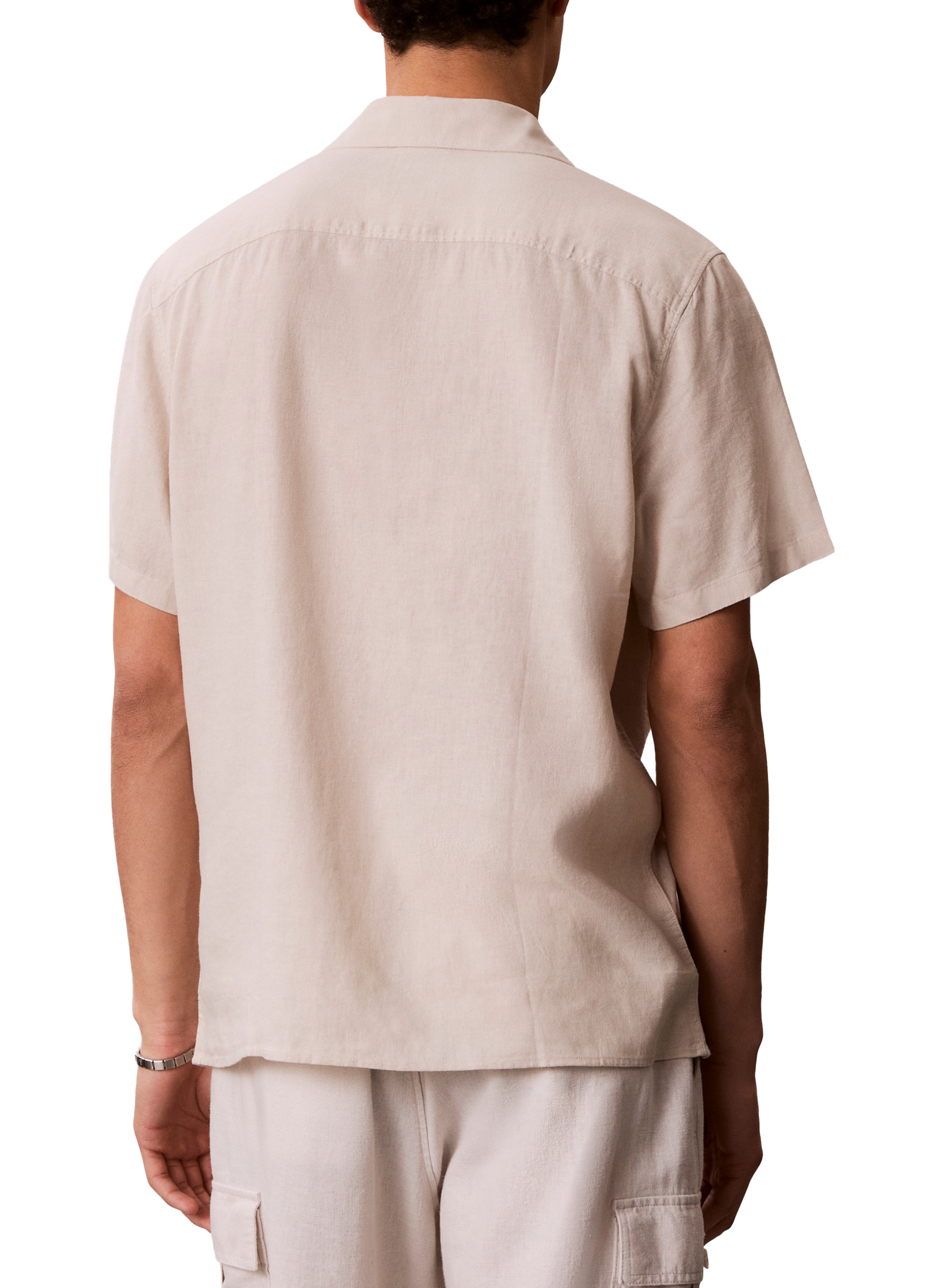 Short-sleeved shirt CALVIN KLEIN Beige