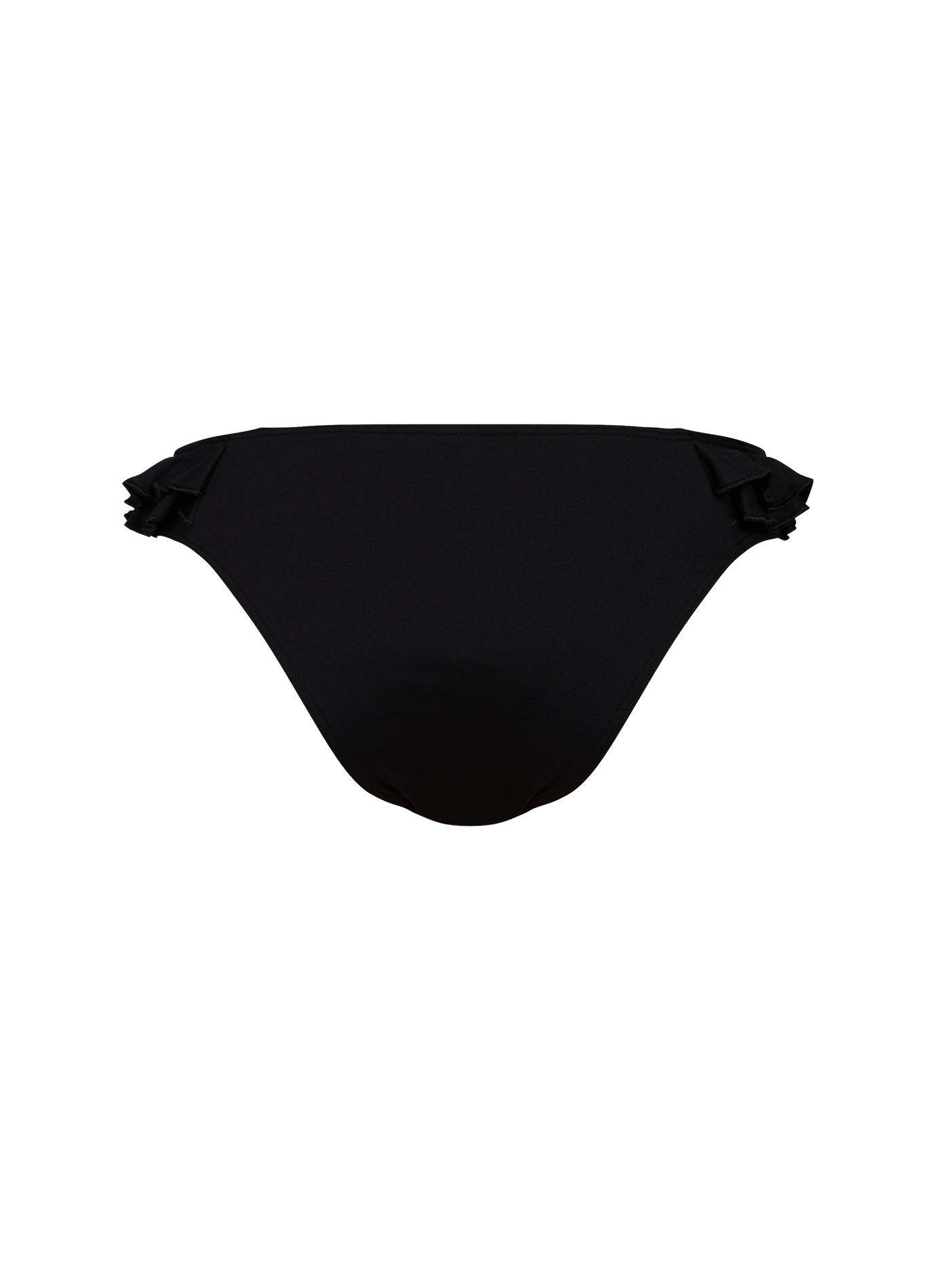 Ruffled bikini bottoms D NU D Black