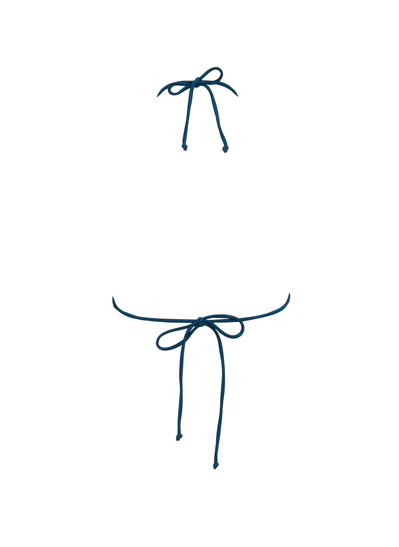 Haut de maillot de bain Ingrid pailleté BOND EYE Bleu
