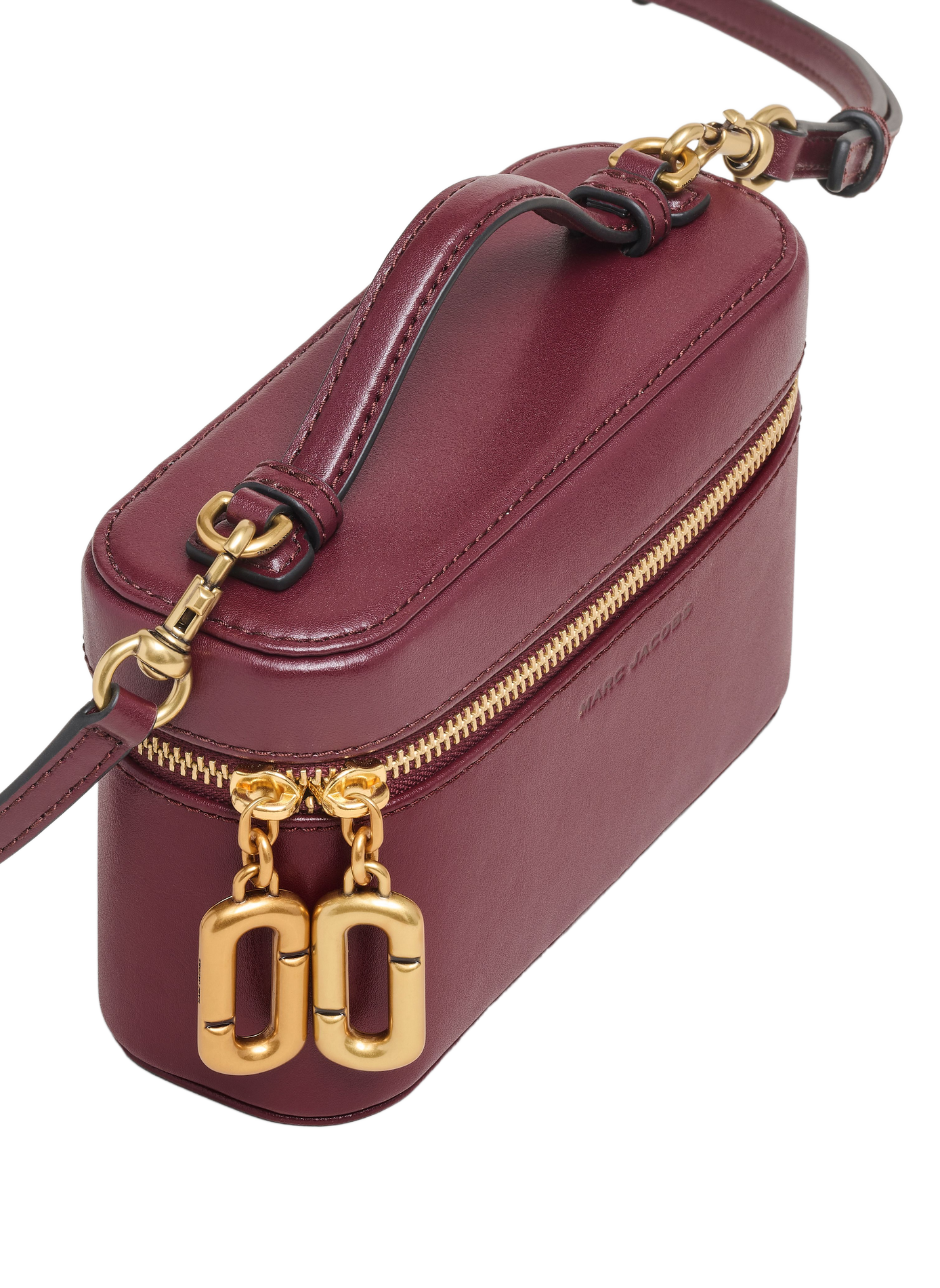 Pochette The Scene Vanity en cuir MARC JACOBS Rouge