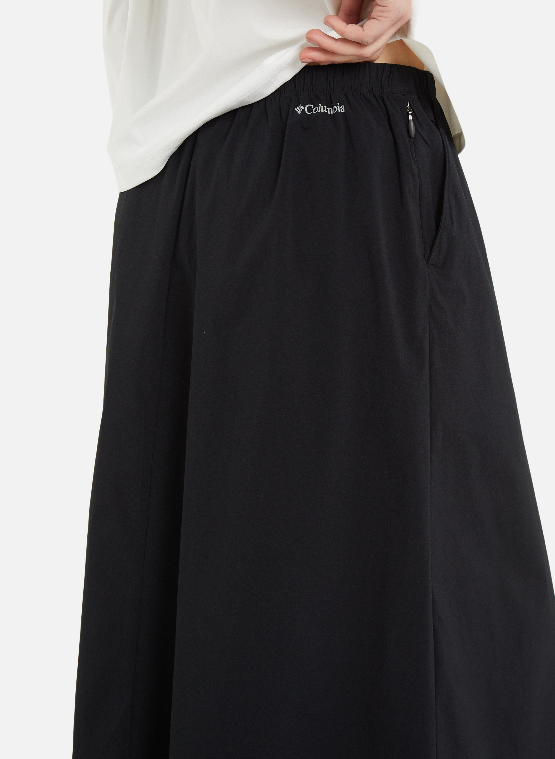 Jupe chill creek long woven s COLUMBIA Noir