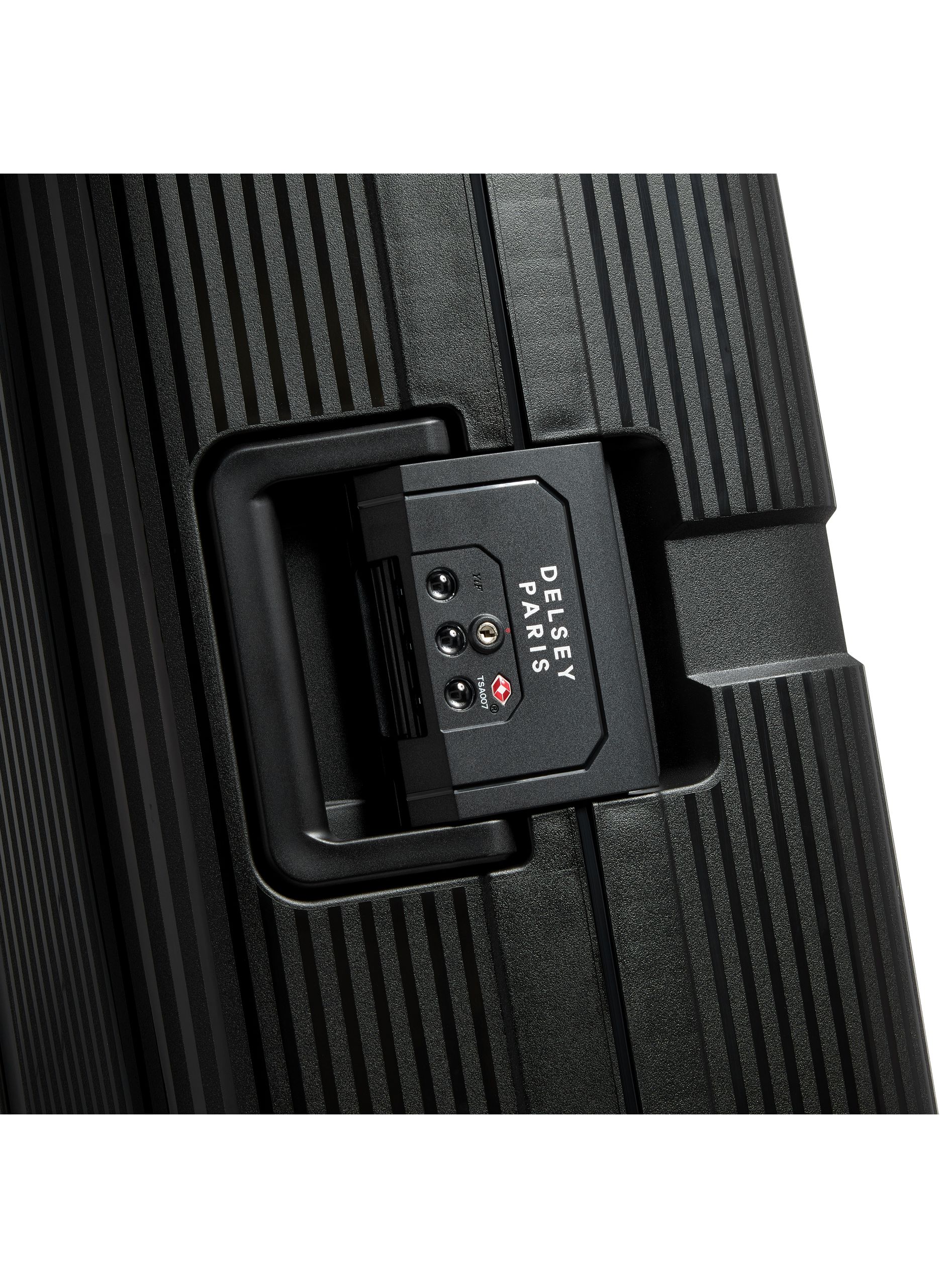 Valise soute rigide taille l - color block hardside DELSEY PARIS Noir
