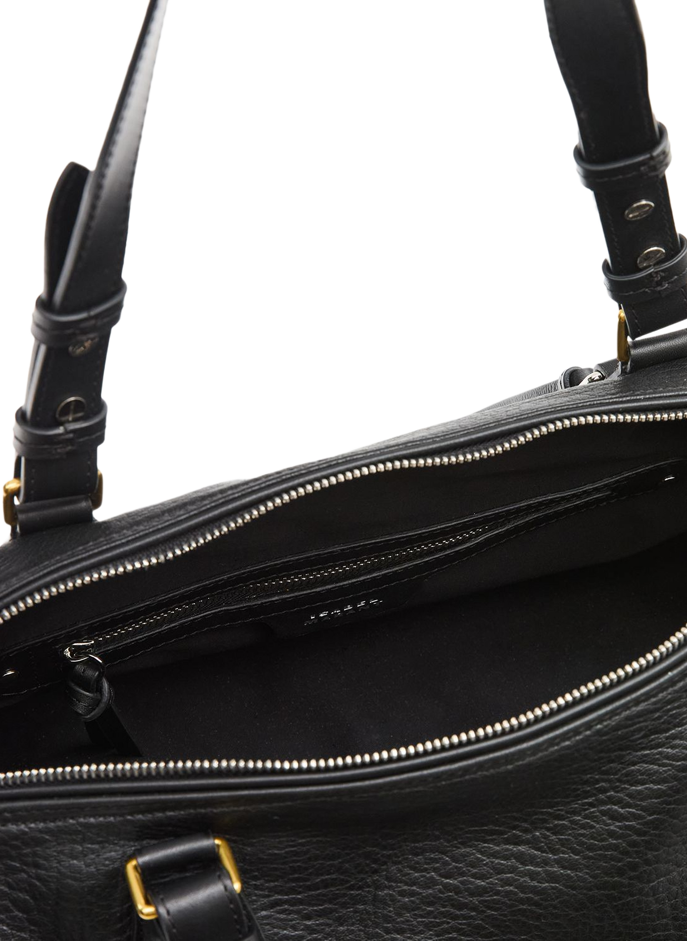 Bowlingtas Tilpa Mini in bubble leer ISABEL MARANT Zwart