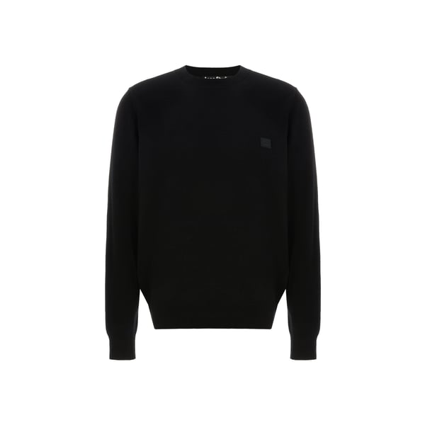 Pull col rond en laine