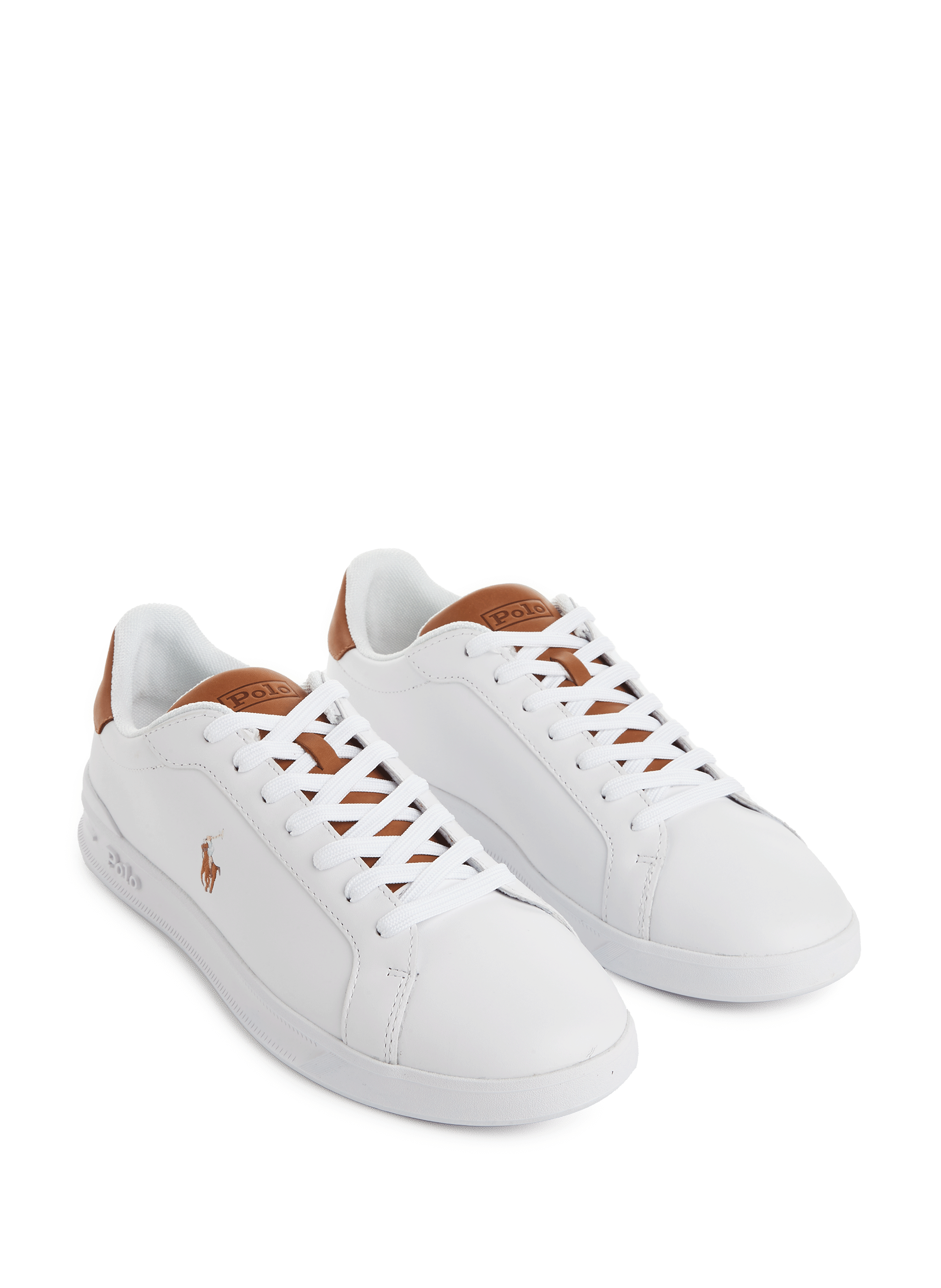 Leather sneakers POLO RALPH LAUREN Multicolour