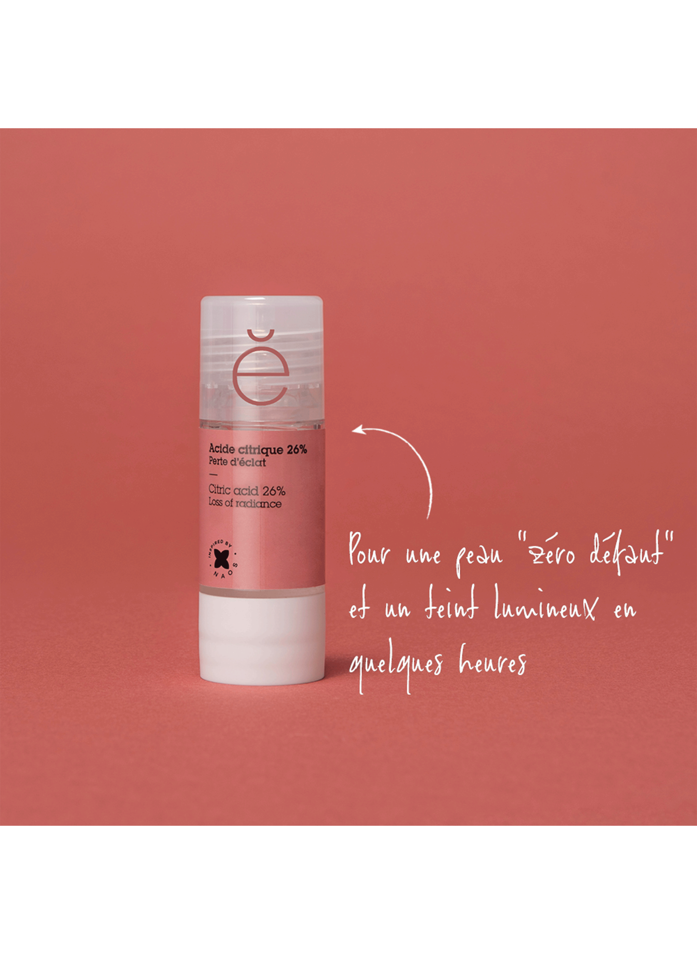 Actif pur acide citrique 26% ETAT PUR No color