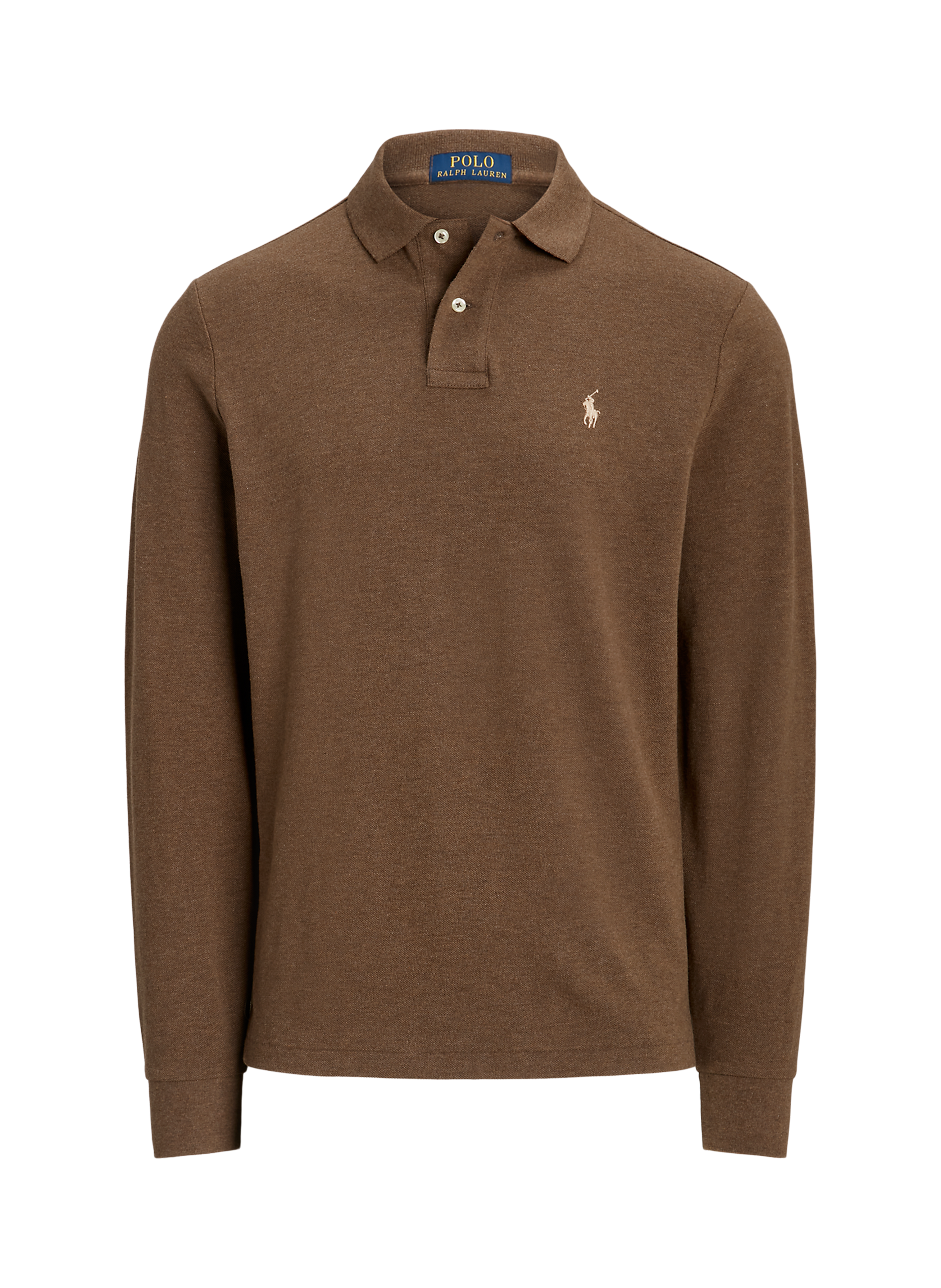 Polo en coton POLO RALPH LAUREN Marron