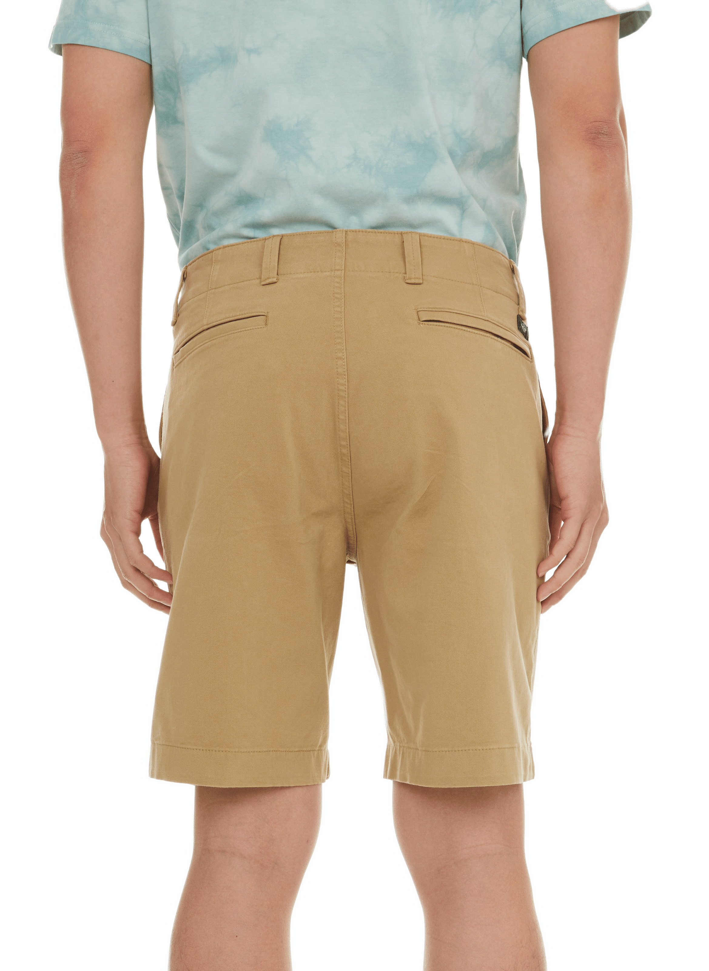Short uni en coton DOCKERS Beige