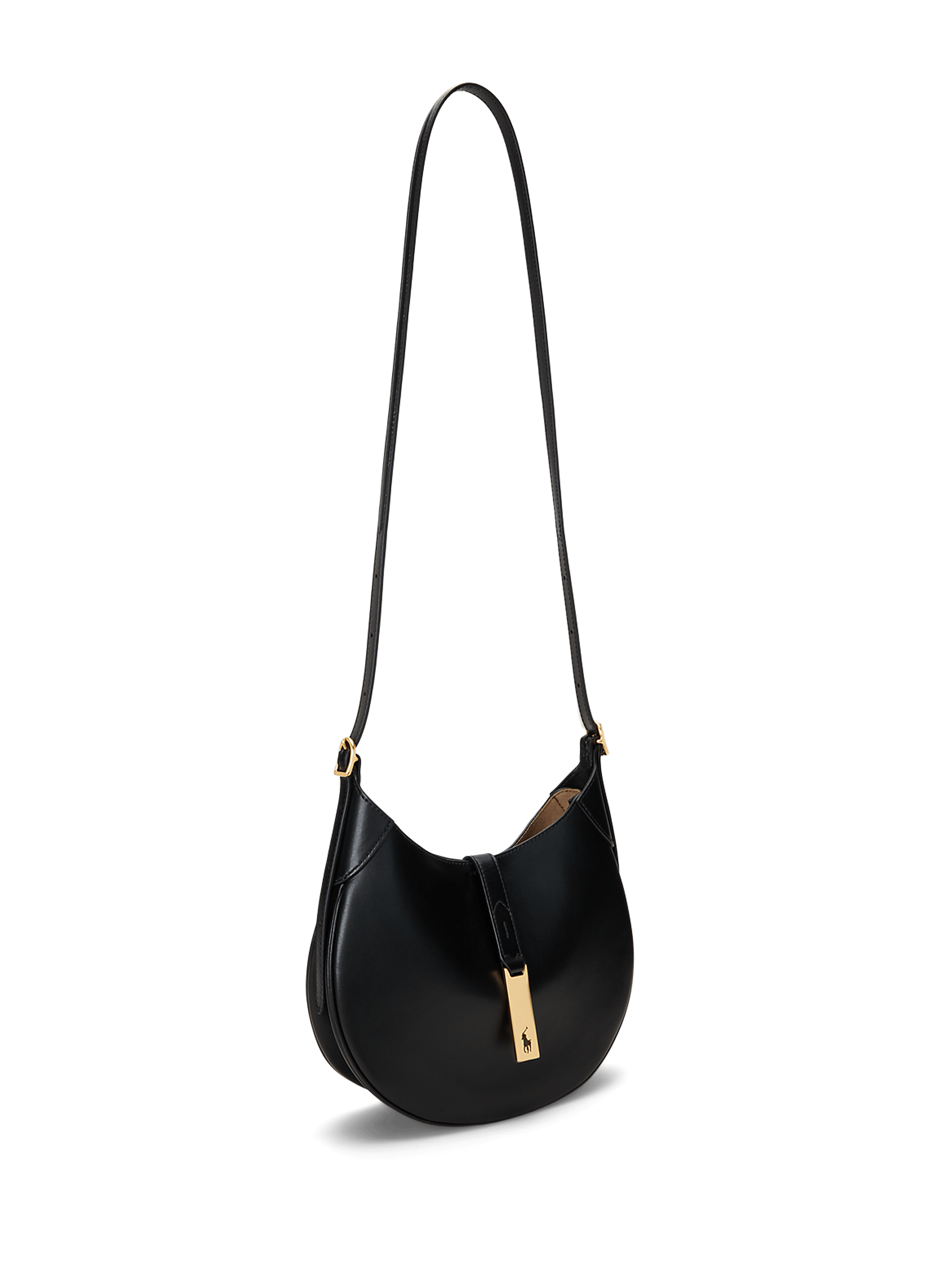 .Sac à main en cuir POLO RALPH LAUREN Noir