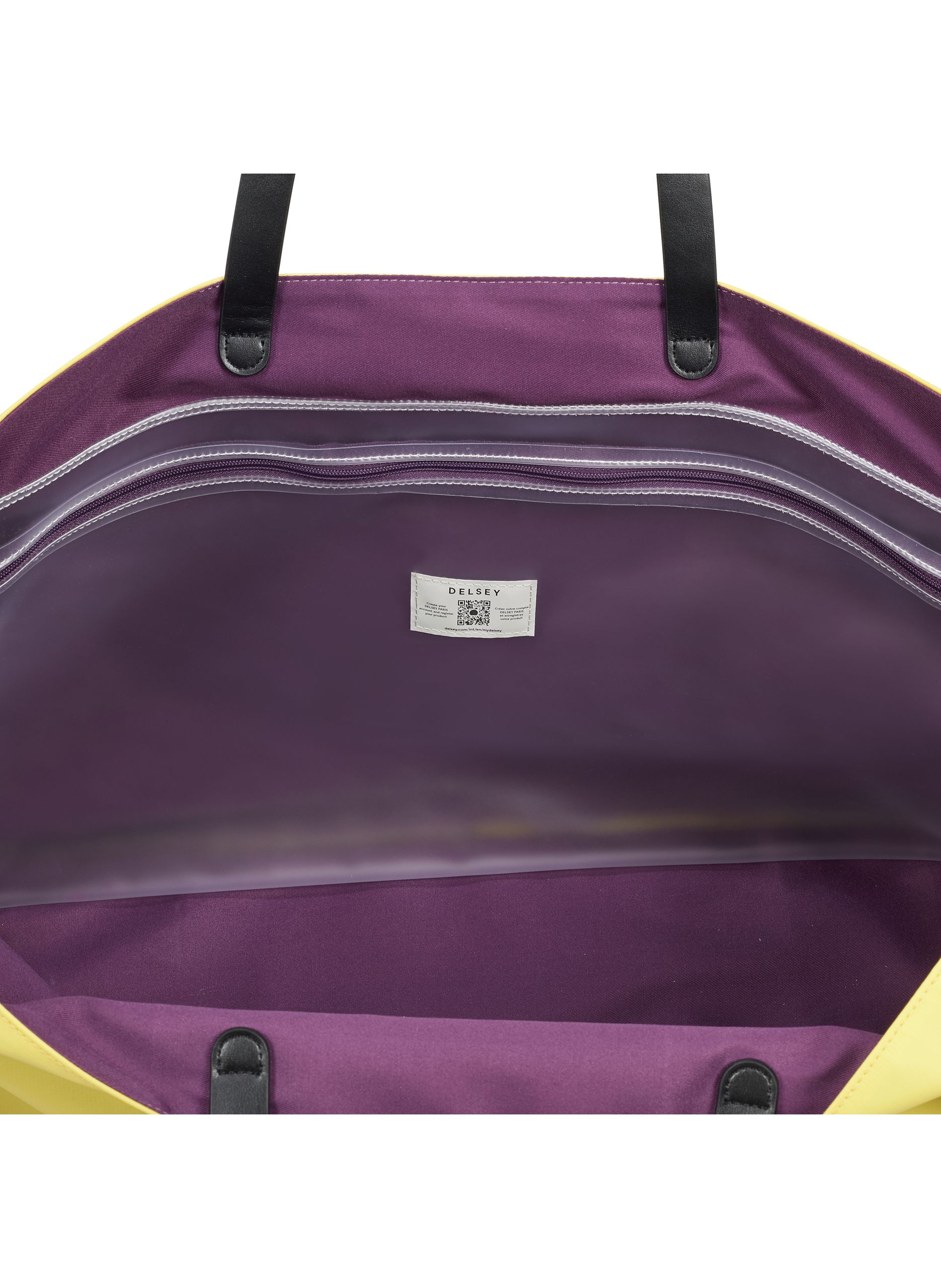 Reporter  rigide taille xs - croisiere DELSEY PARIS Jaune