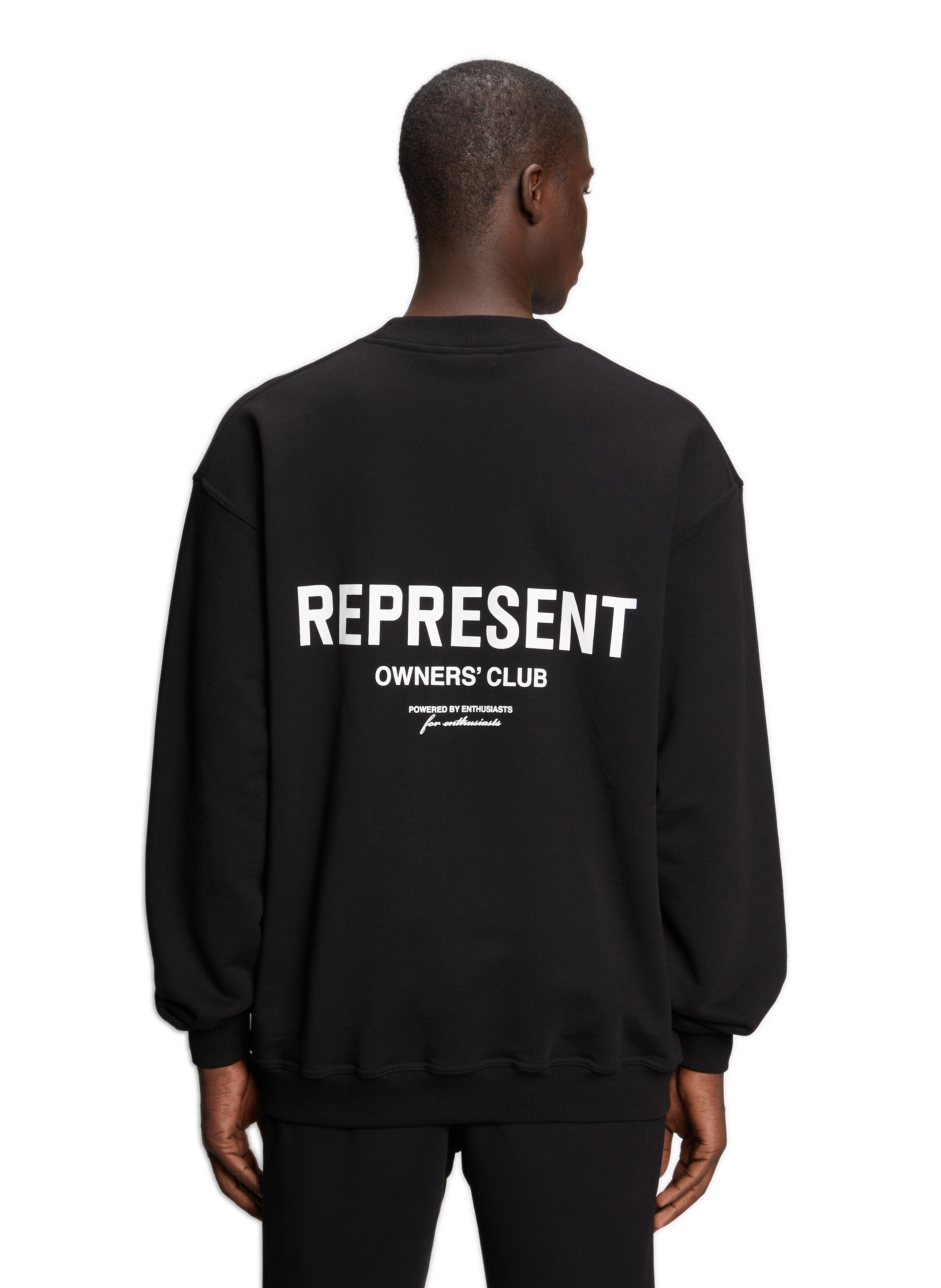 Sweatshirt en coton  Noir