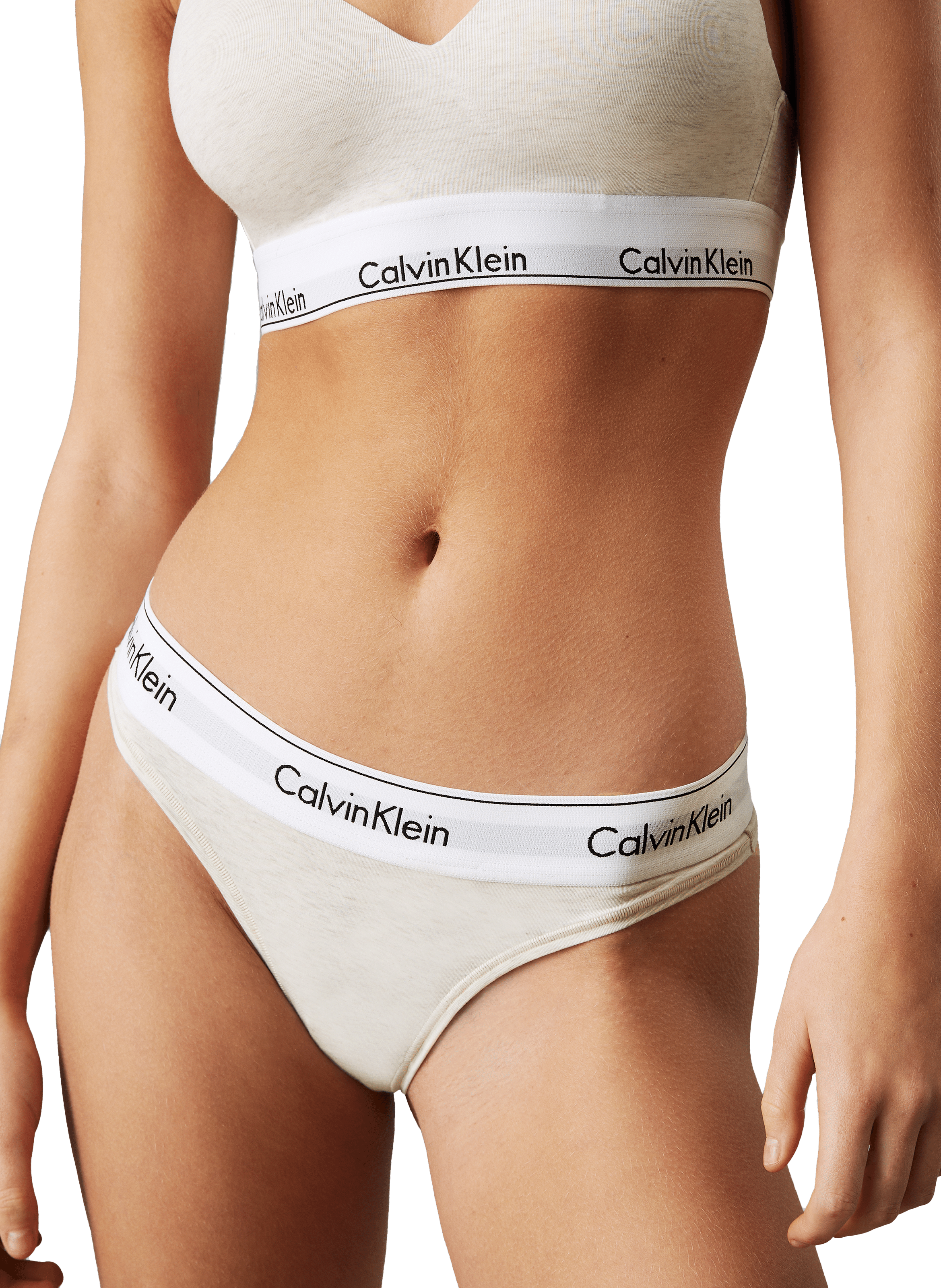 String en coton CALVIN KLEIN Beige