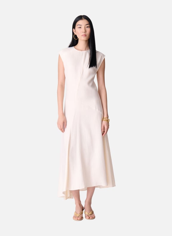 Robe asymétrique enea Blanc by VANESSA BRUNO VANESSA BRUNO Robe asymétrique enea Blanc