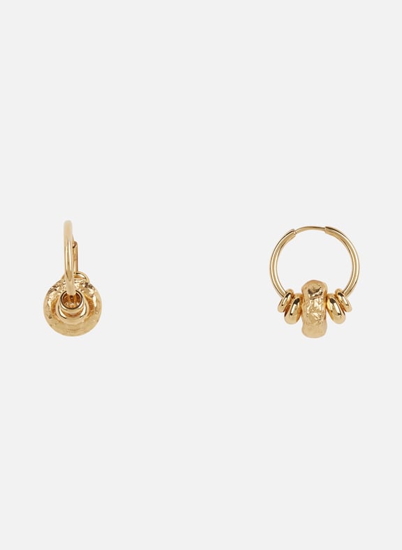 Boucles d'oreilles arrondies leelo Doré by SESSUN SESSUN Boucles d'oreilles arrondies leelo Doré