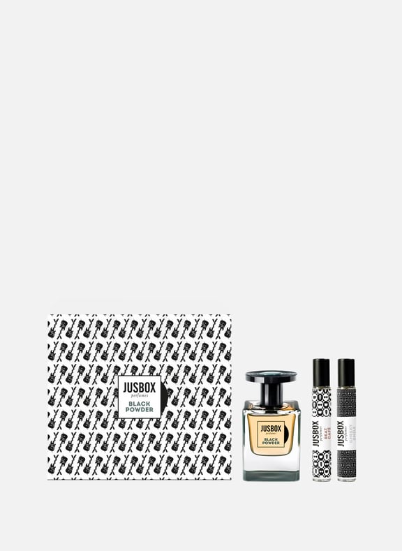 Black Powder gift set by JUSBOX JUSBOX Black Powder gift set