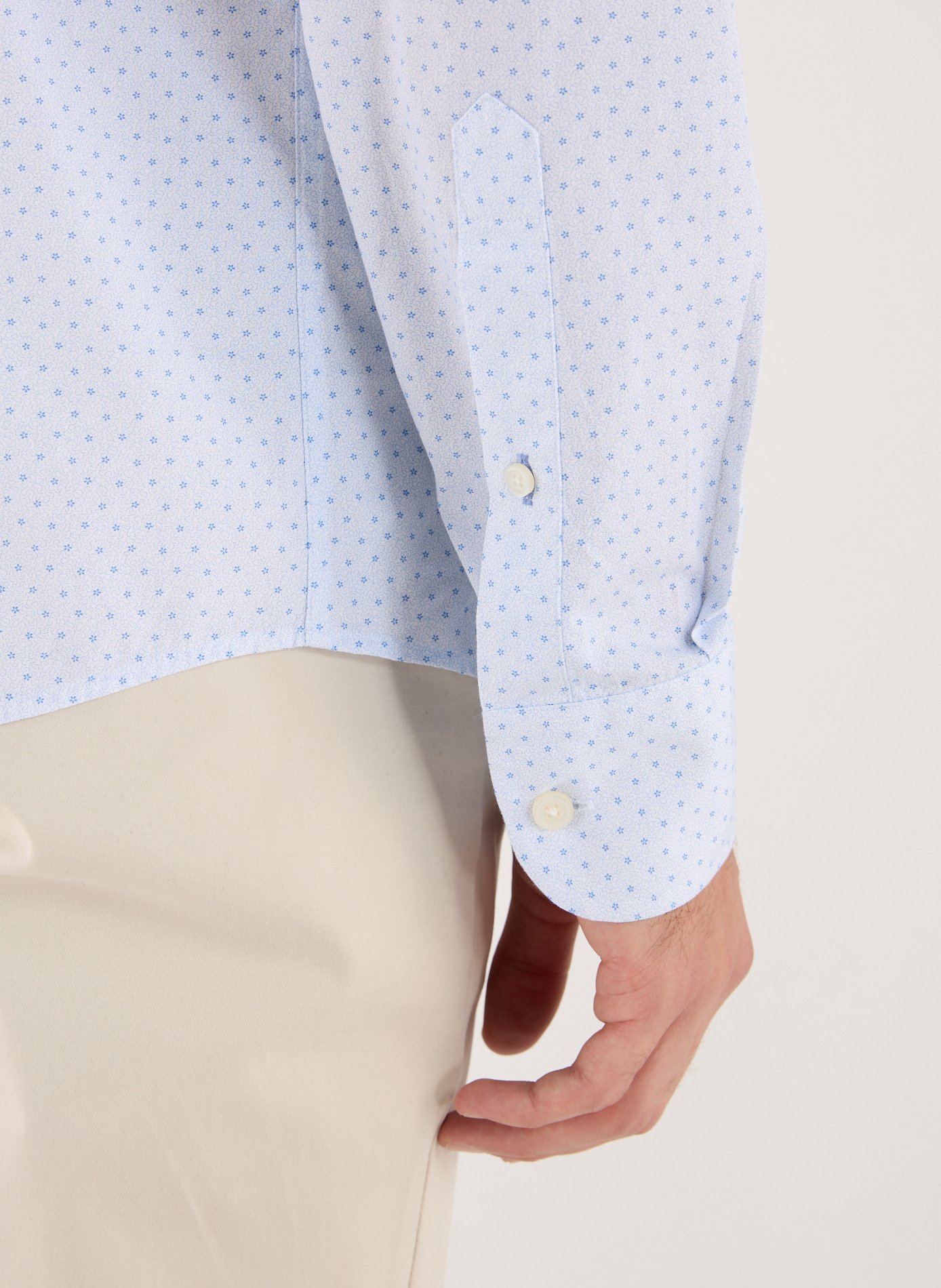 Chemise à motif  HACKETT Bleu