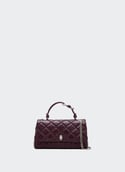 Sac à main Le Quilted Dual Convertible Shoulder Bag The Quilted Dual Convertible Shoulder Bag Dark plum