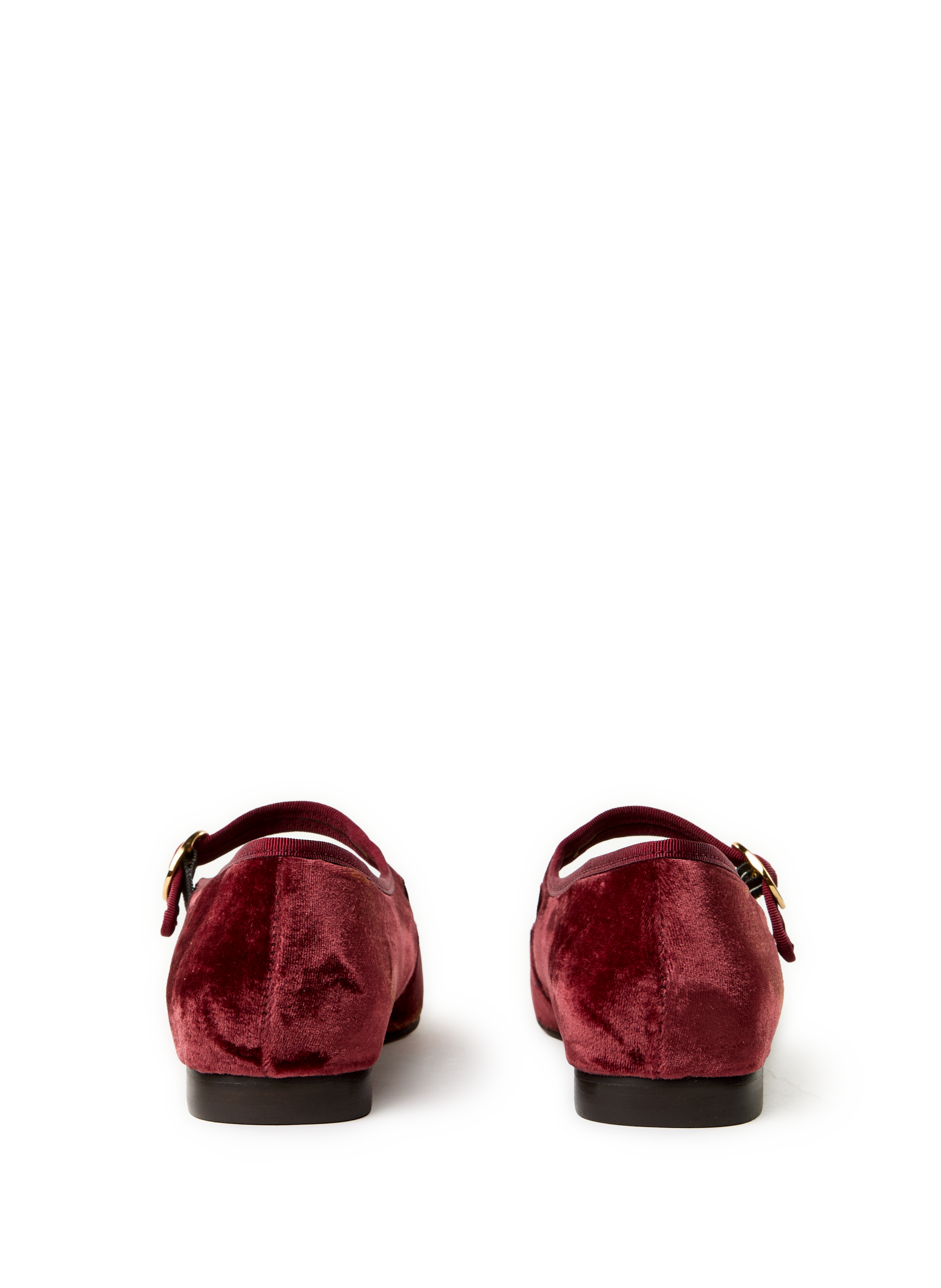 Ballerines Léonie en velours MAISON TOUFET Rouge