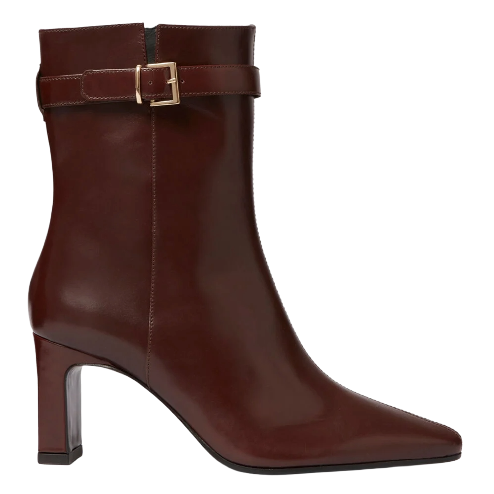 Bottines en cuir anderson CLAUDIE PIERLOT Marron