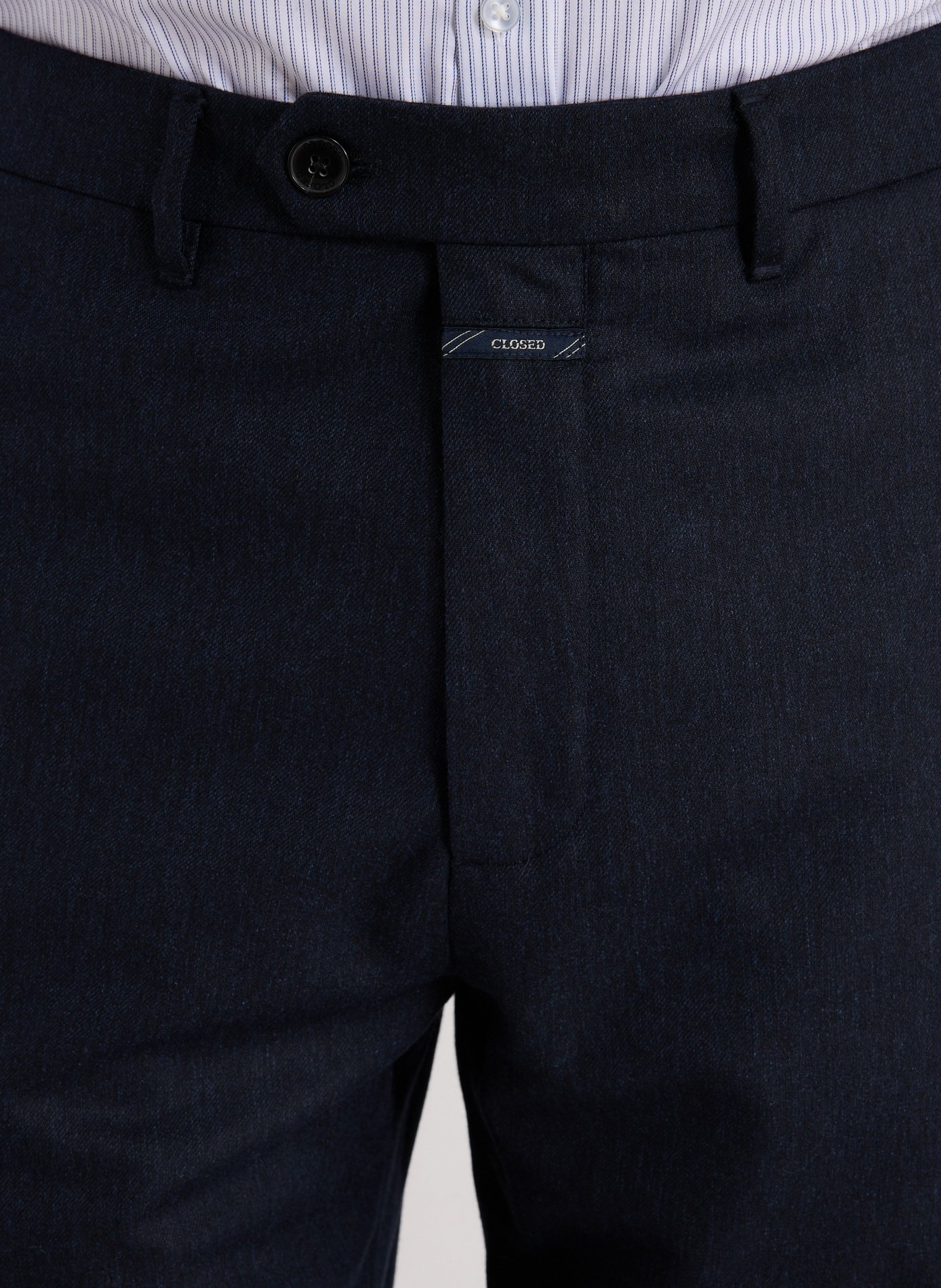 Straight trousers Fairport in mixed wool CLOSED Blue