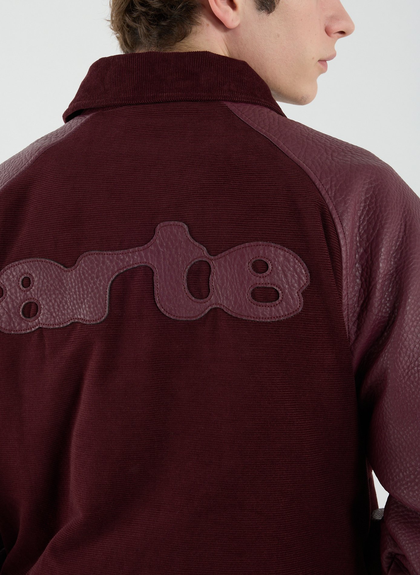 Loose-fit jacket with classic collar ARTE ANTWERP Red