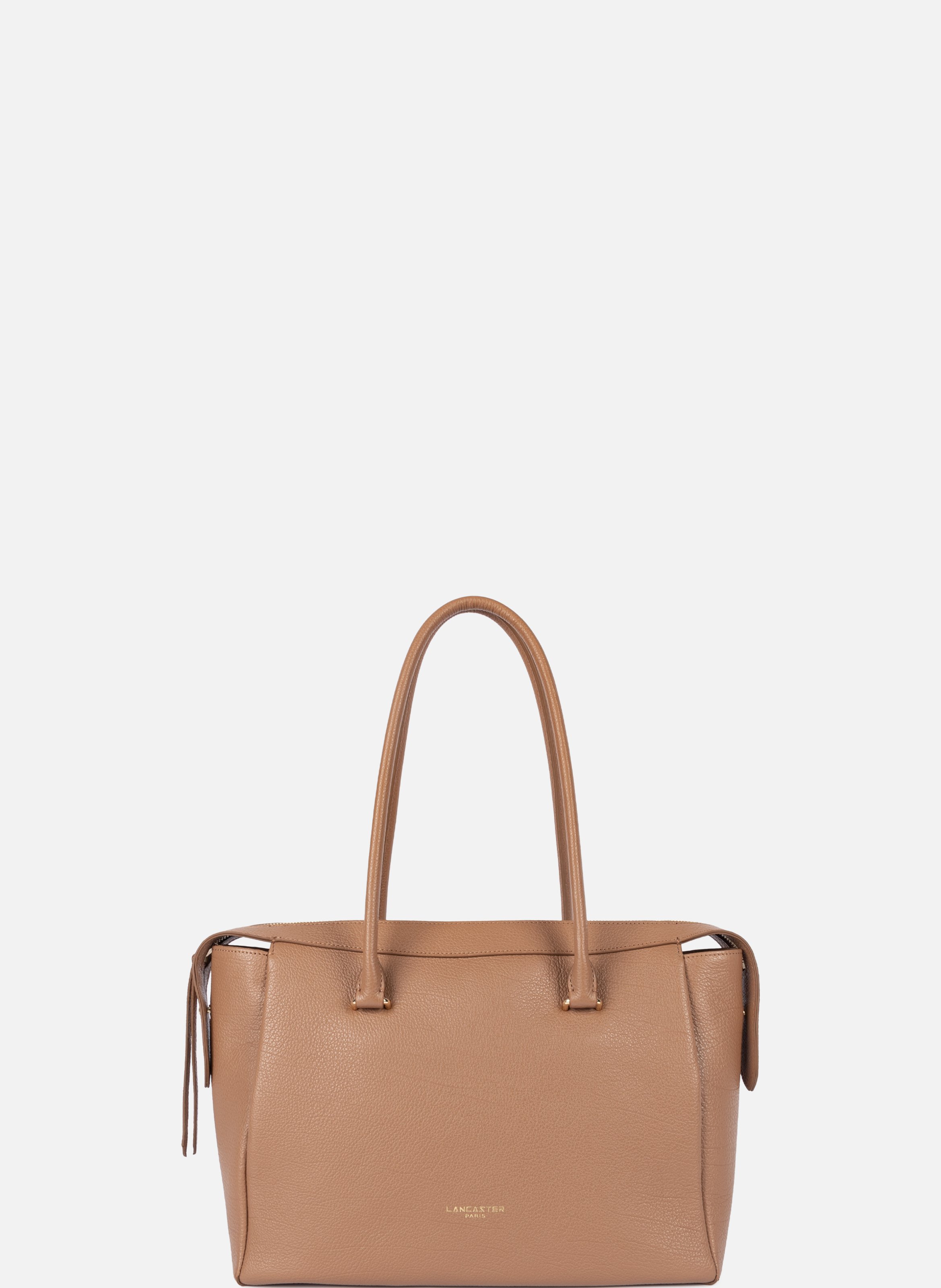 LANCASTER Sac cabas épaule - dune Marron