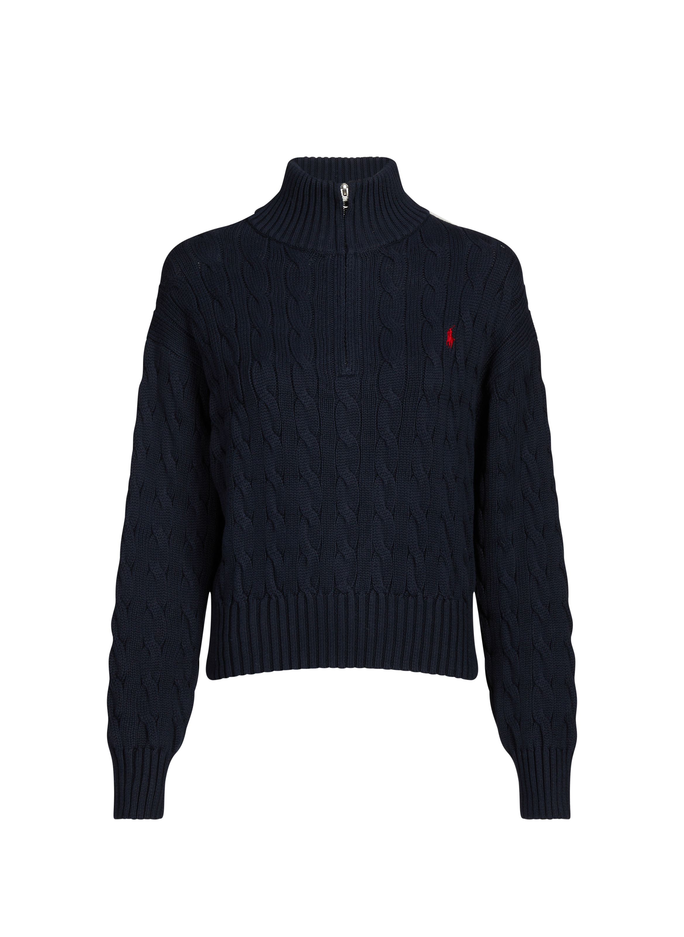 Cotton high-neck jumper POLO RALPH LAUREN Blue