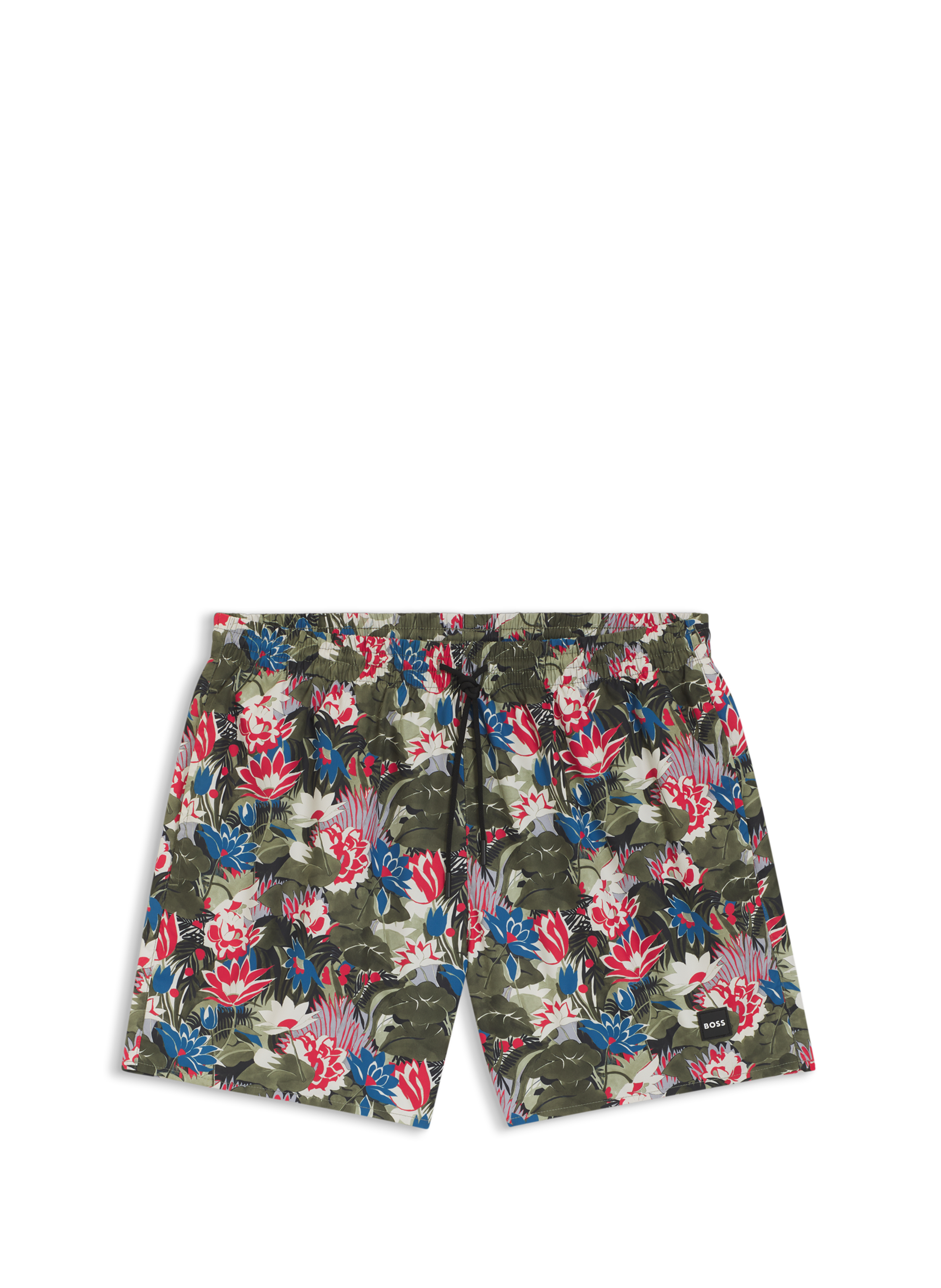 Piranha pattern swim shorts BOSS Multicolour