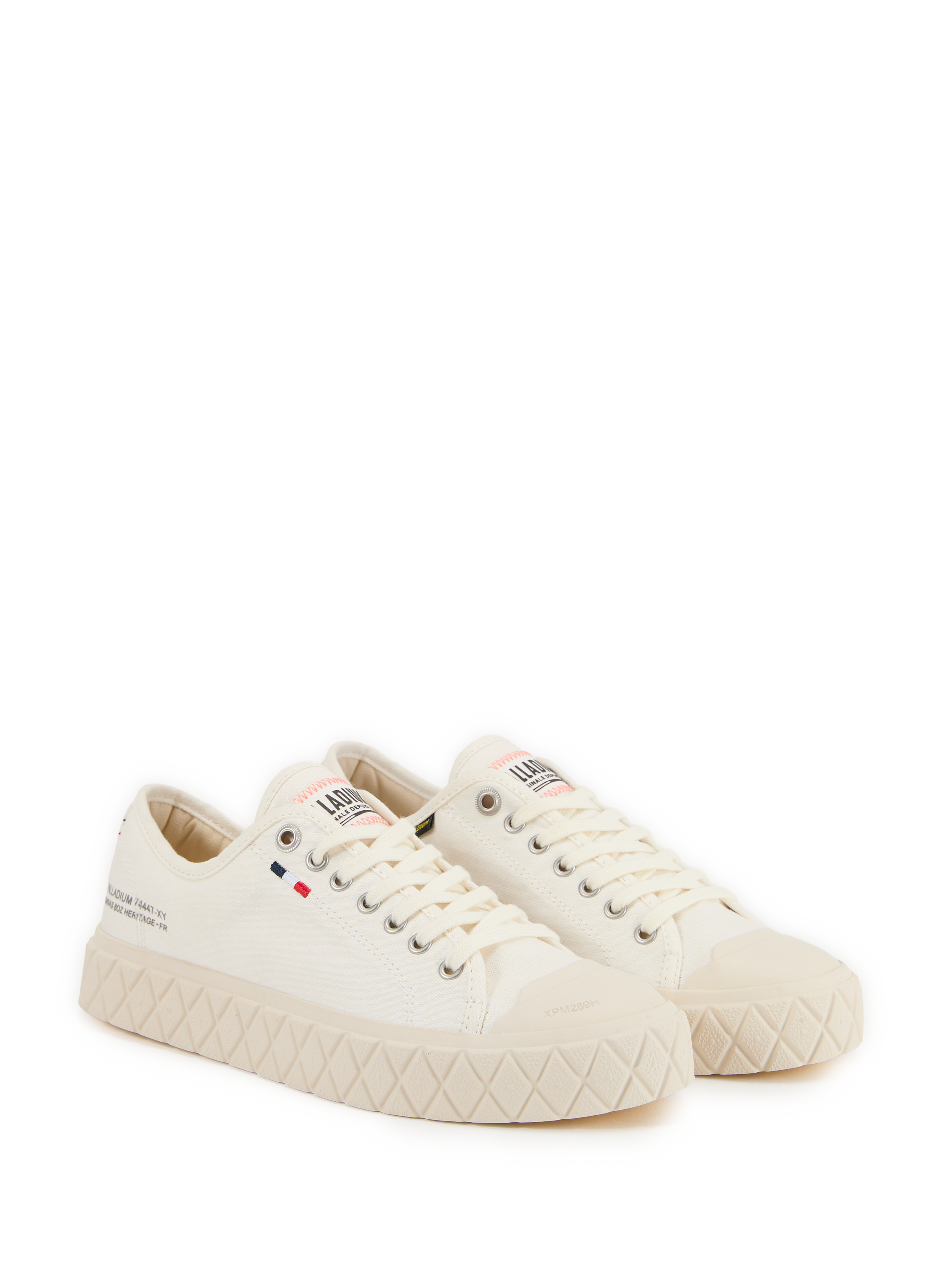 Cotton-blend sneakers PALLADIUM White