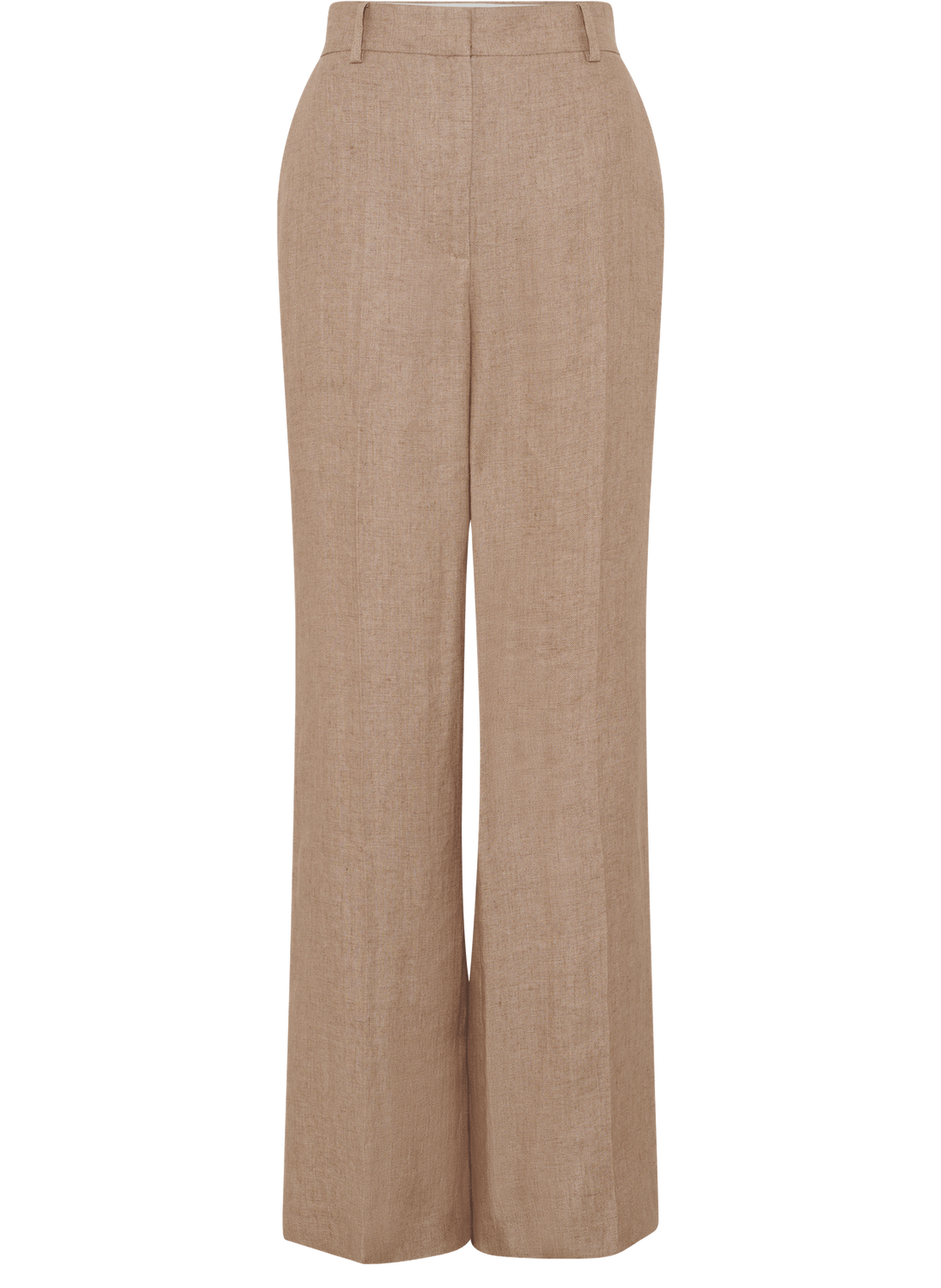 Pantalon large en lin - abigail GERARD DAREL Beige
