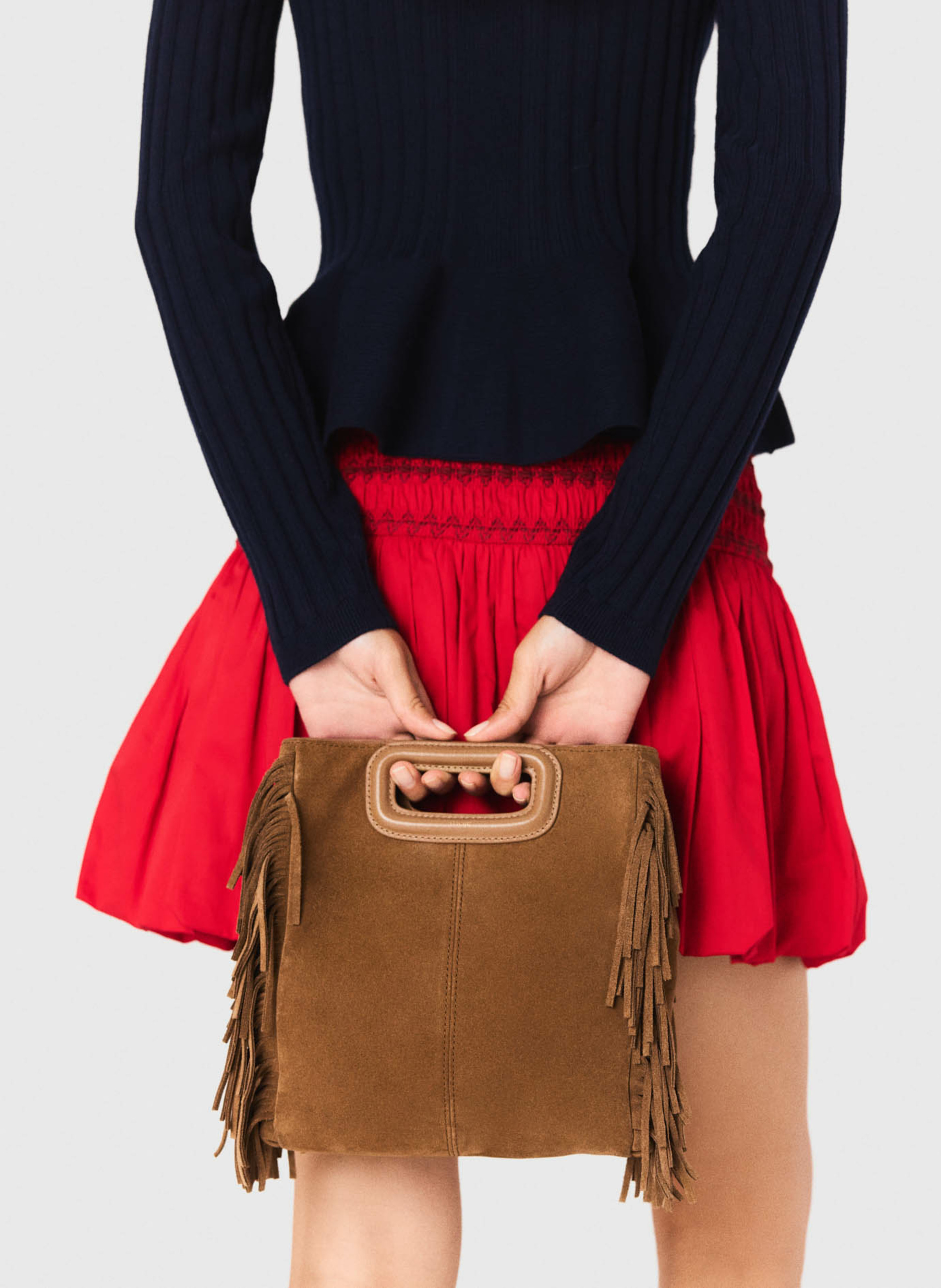 Cardigan cintré à boutons uni MAJE Bleu