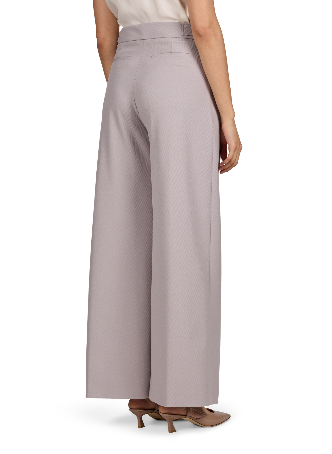 Pantalon large Relaxed à plis BOSS Violet